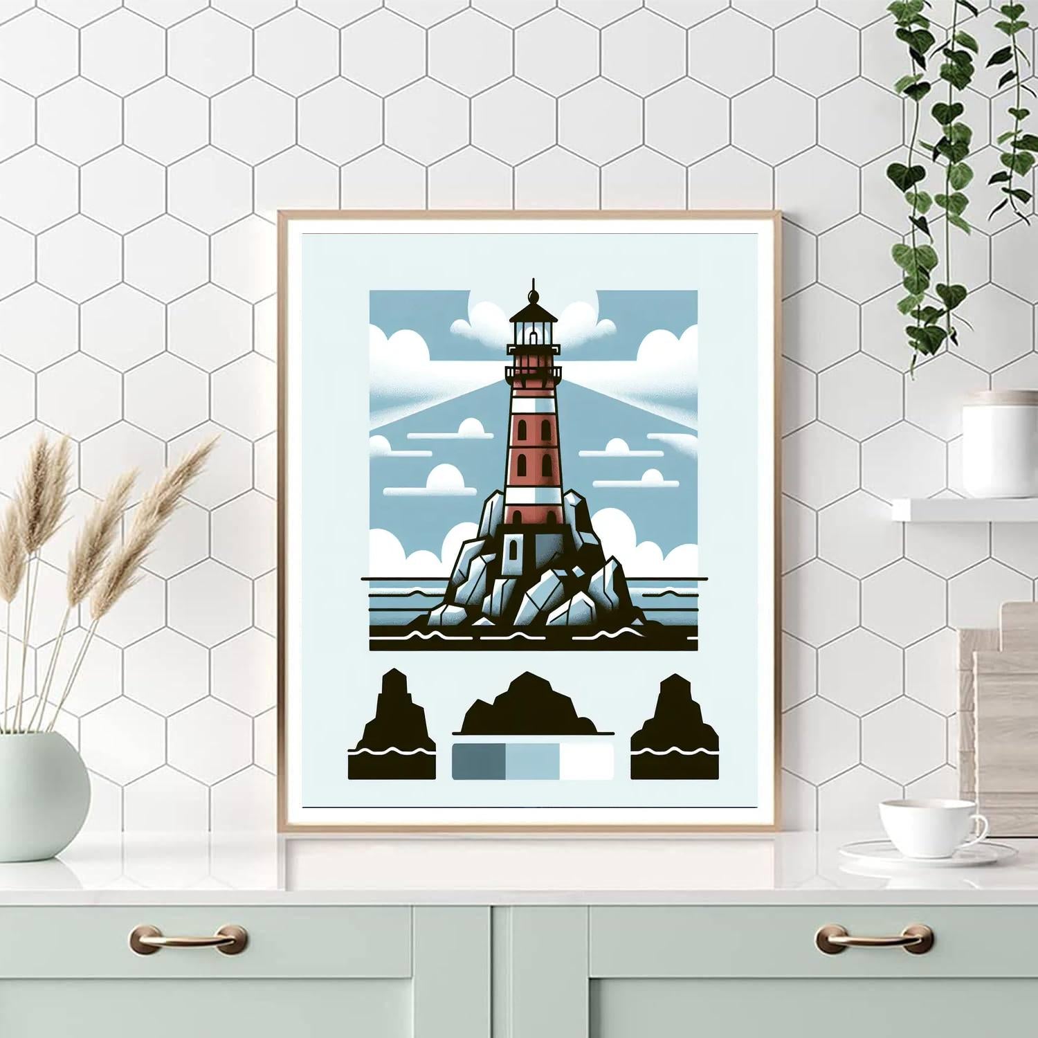 Lighthouse Lookout Numbered Painting Kits