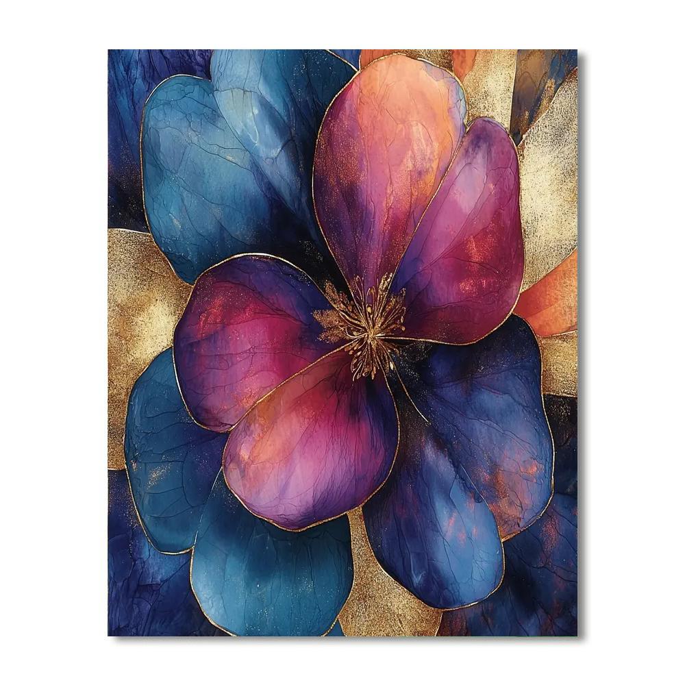 Gustav Klimt Inspired Aromatic Whispers  Paint By Numbers Art