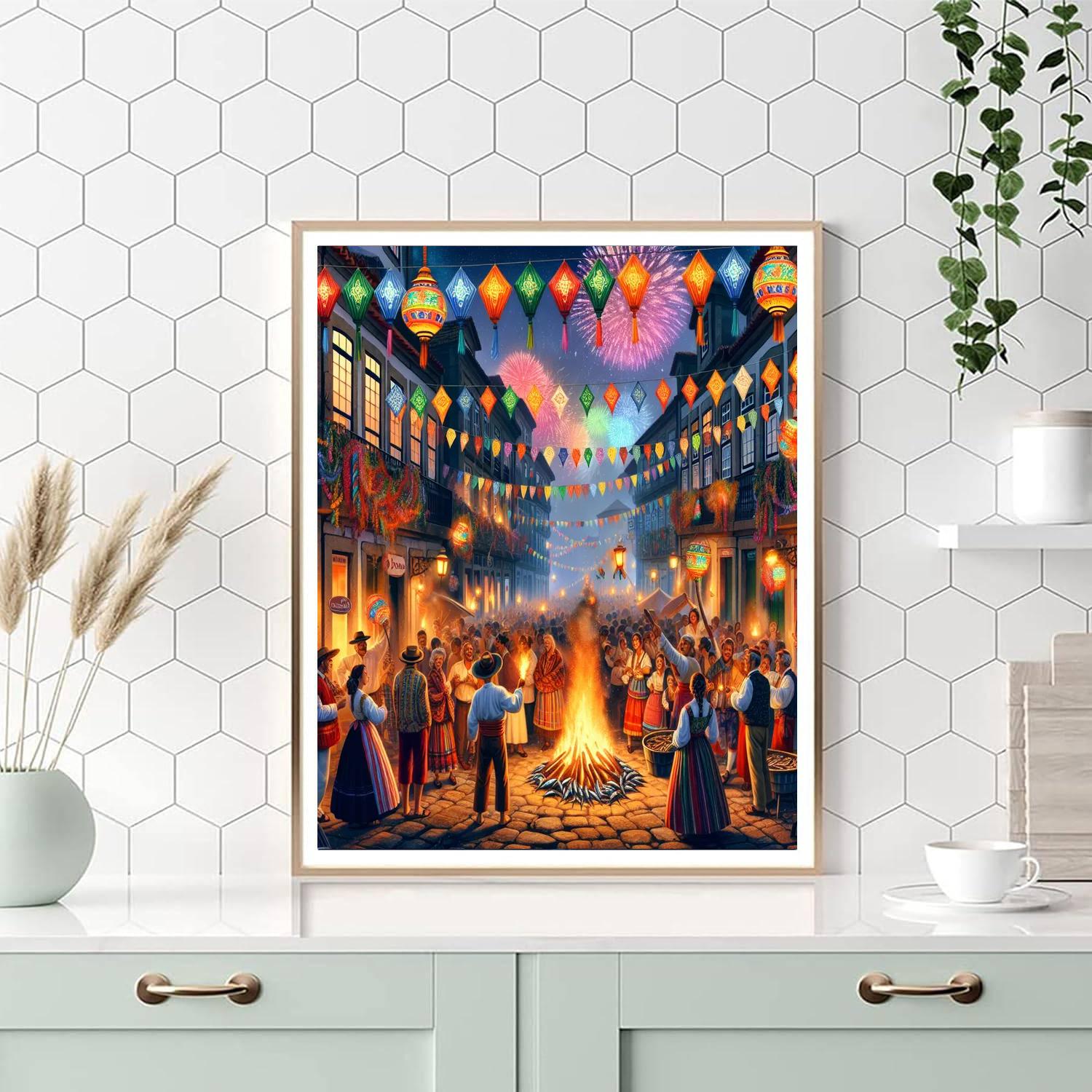 Fiesta De São João Painting Number Kit