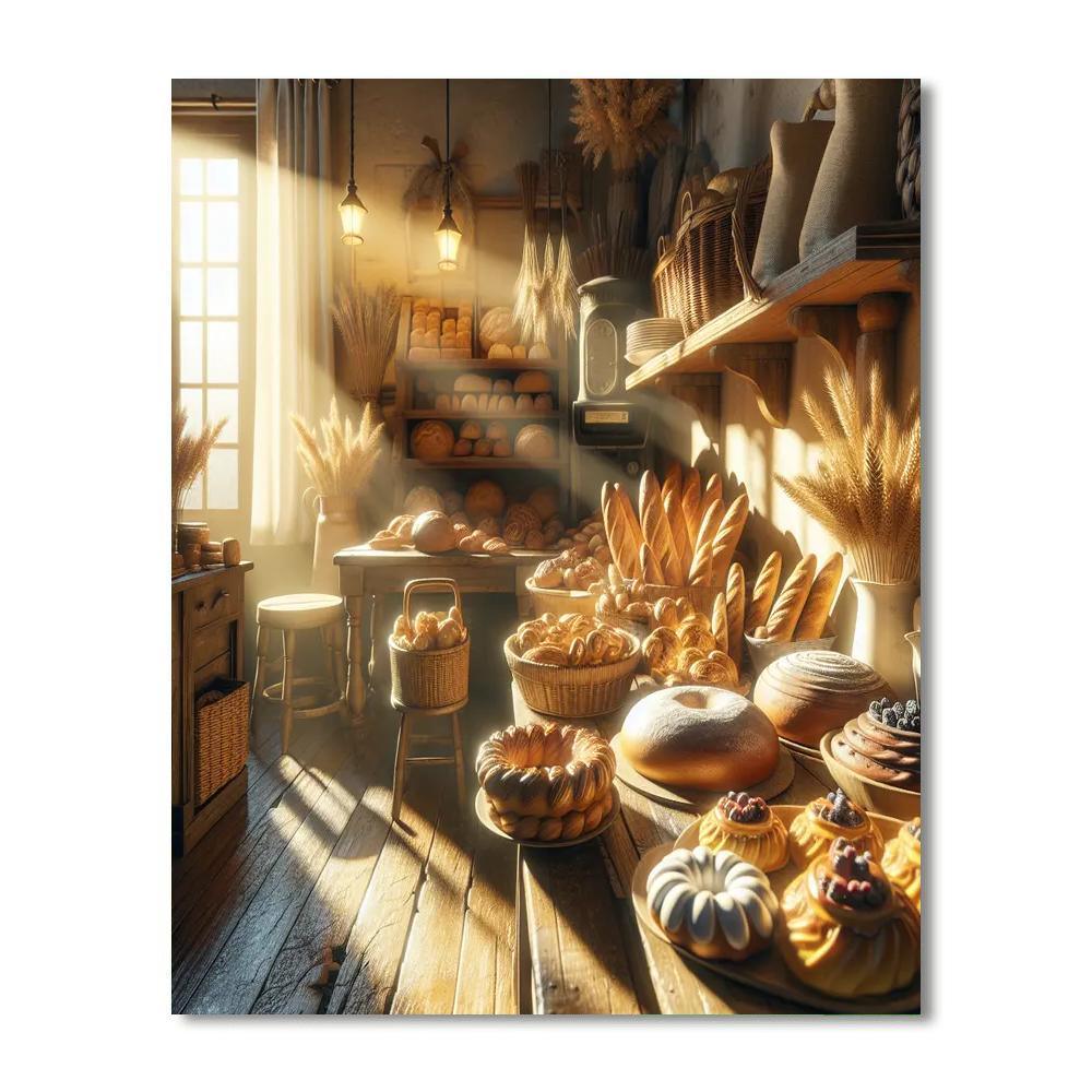 Artisan Bakery Delight Paint By Number