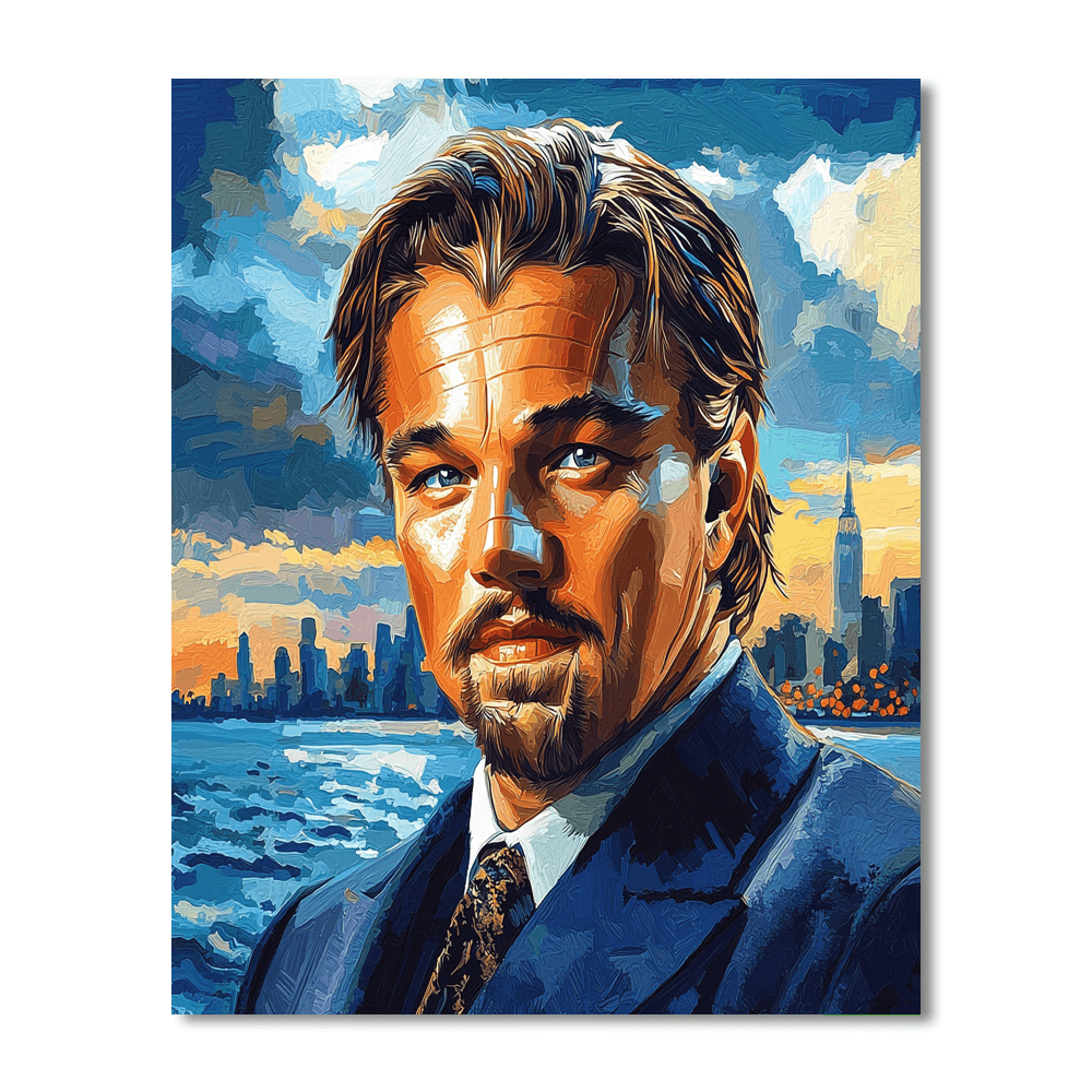 Leonardo Dicaprio: Navigating Through Titanic Dreams Paint By Numbers