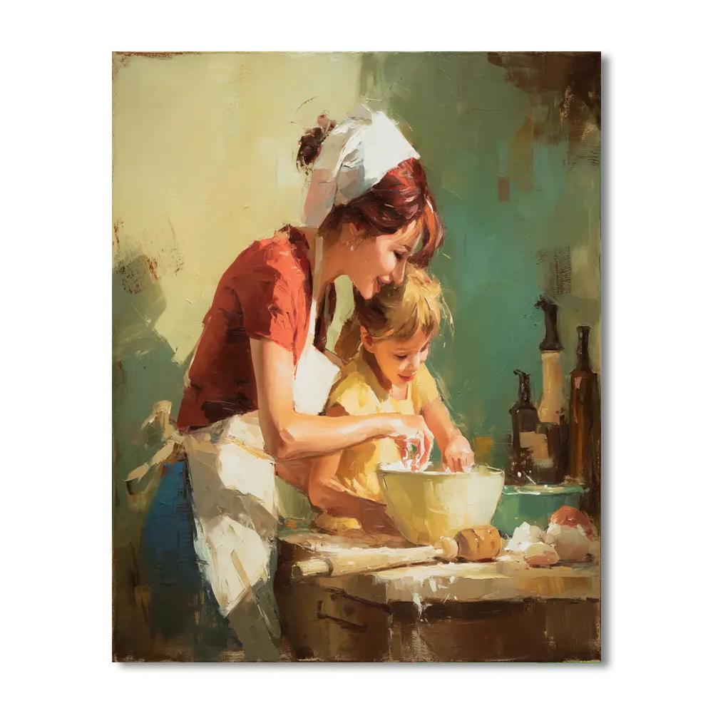 Warm Kitchen Embrace Paint By Color