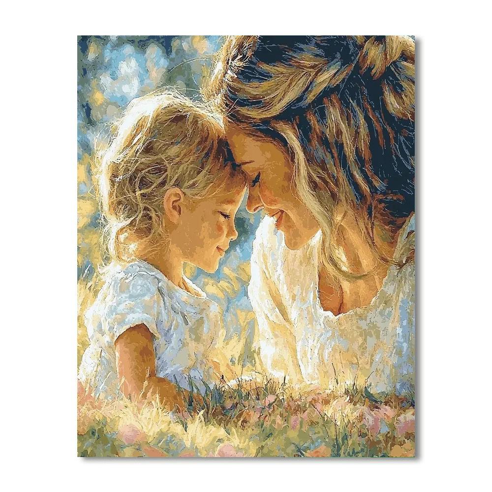 Mom’s Caring Hands Painting Number Kit