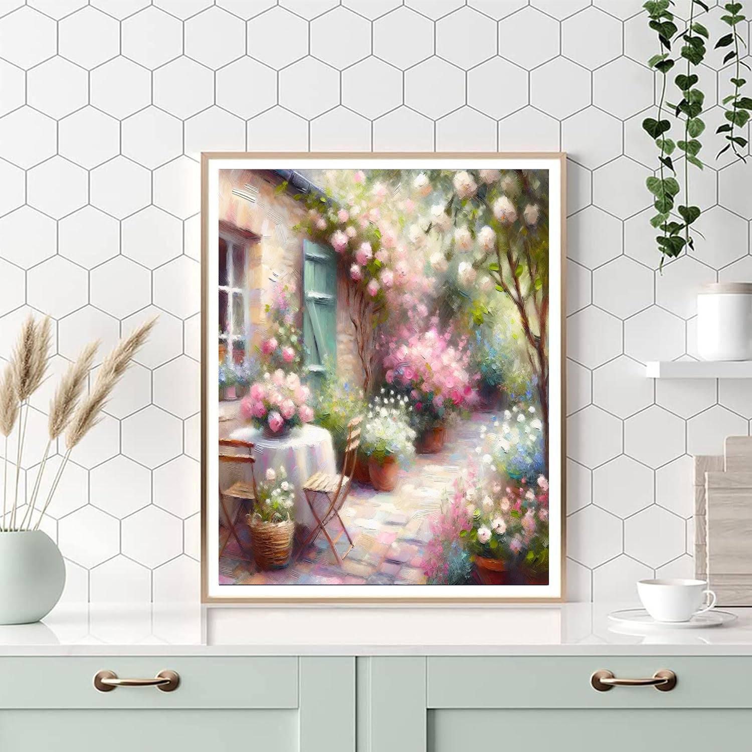 Petite Paradise Number Painting