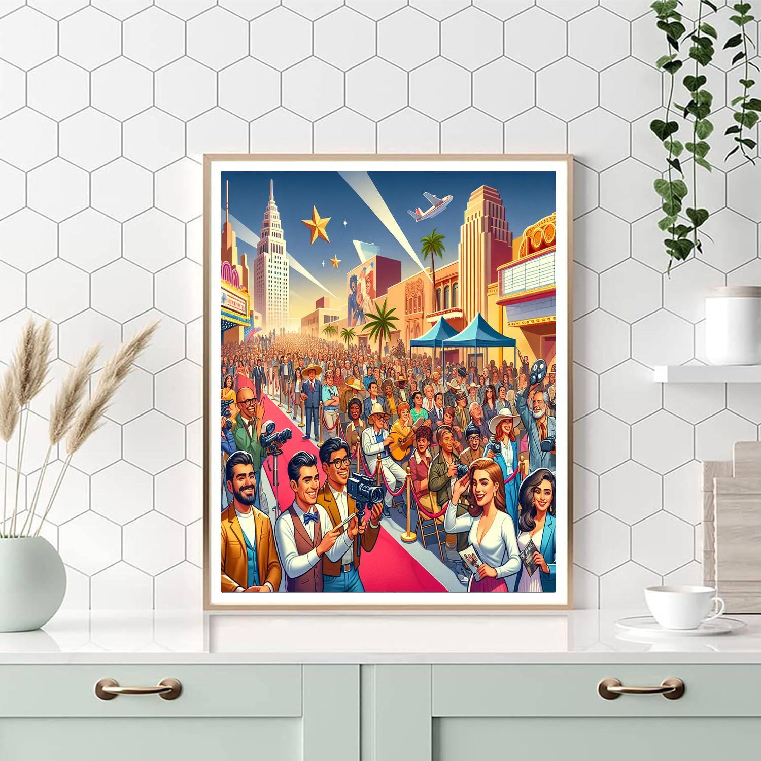 Los Angeles Film Festival - Usa Paint By Color