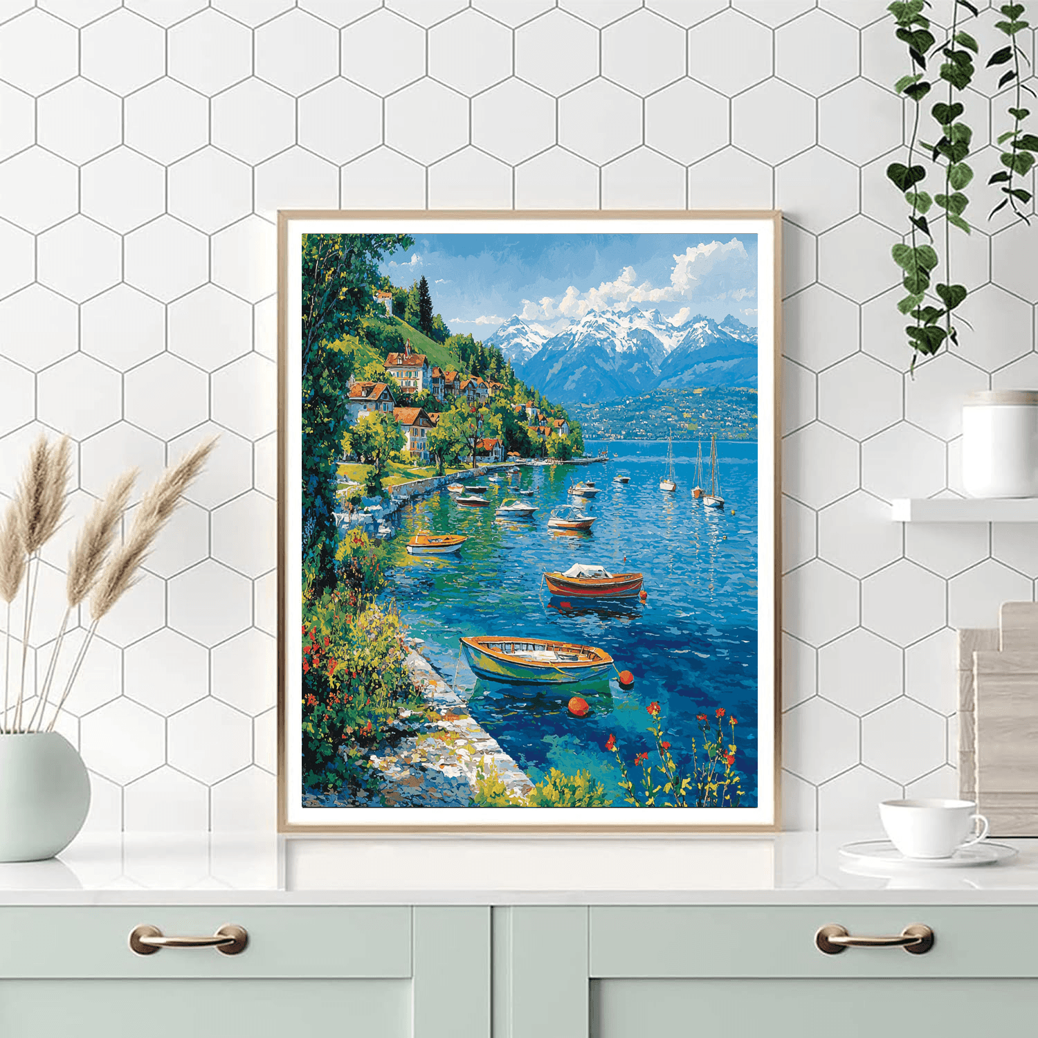 Lake Geneva Numbered Painting Kits