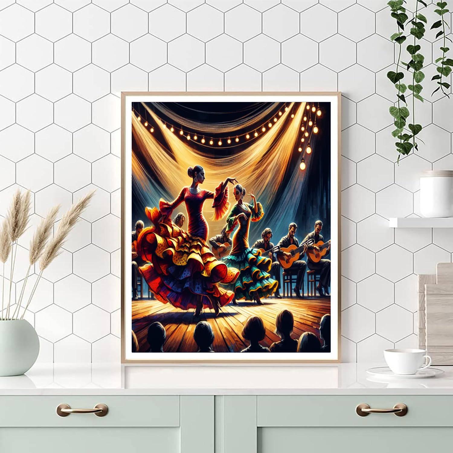 The International Festival Of Flamenco Paint By Numbers