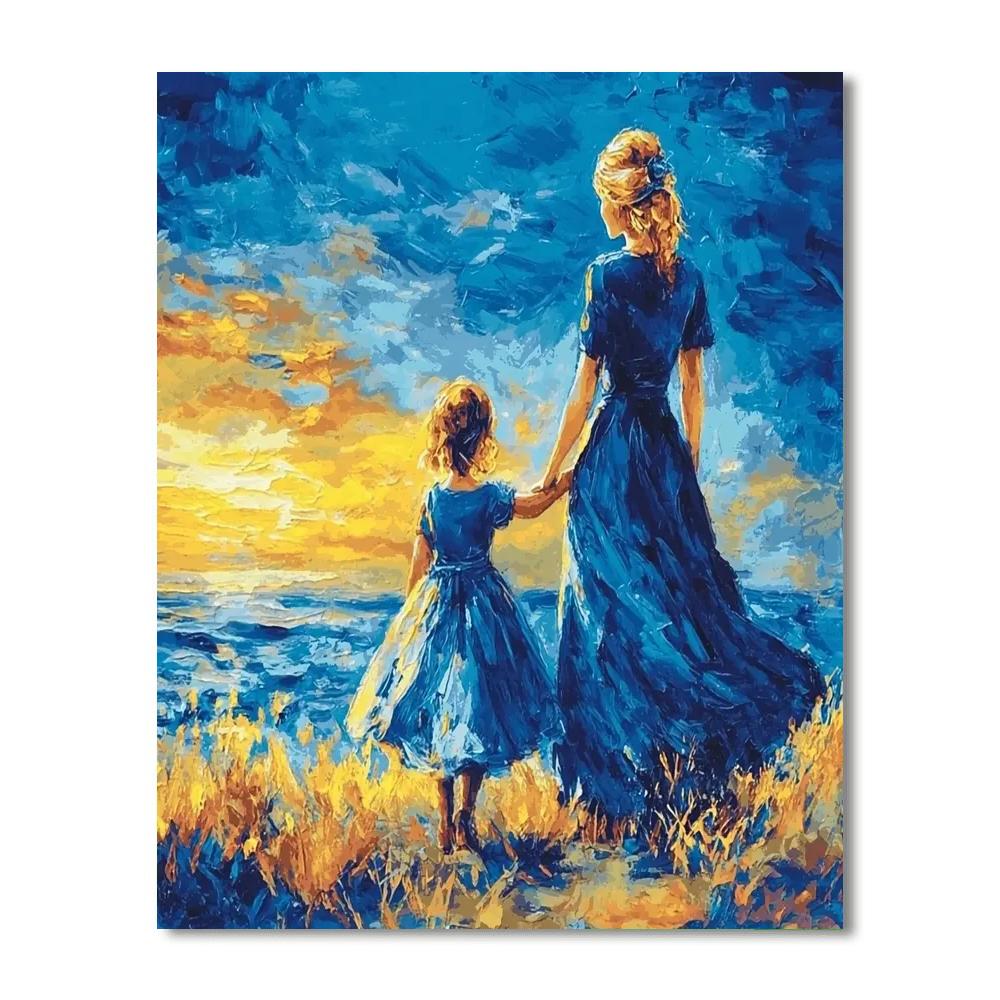 The Strength Of A Mother Painting Number Kit