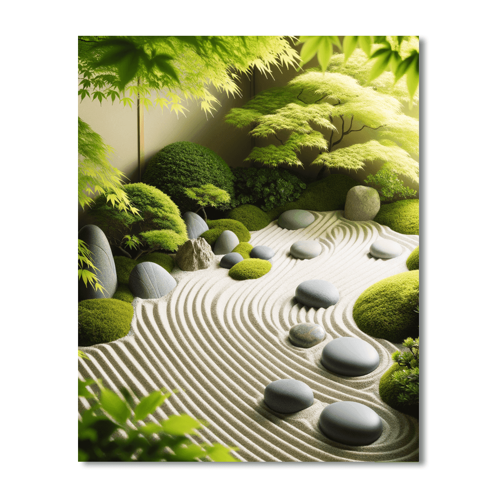 Calm Zen Retreat Paint By Number