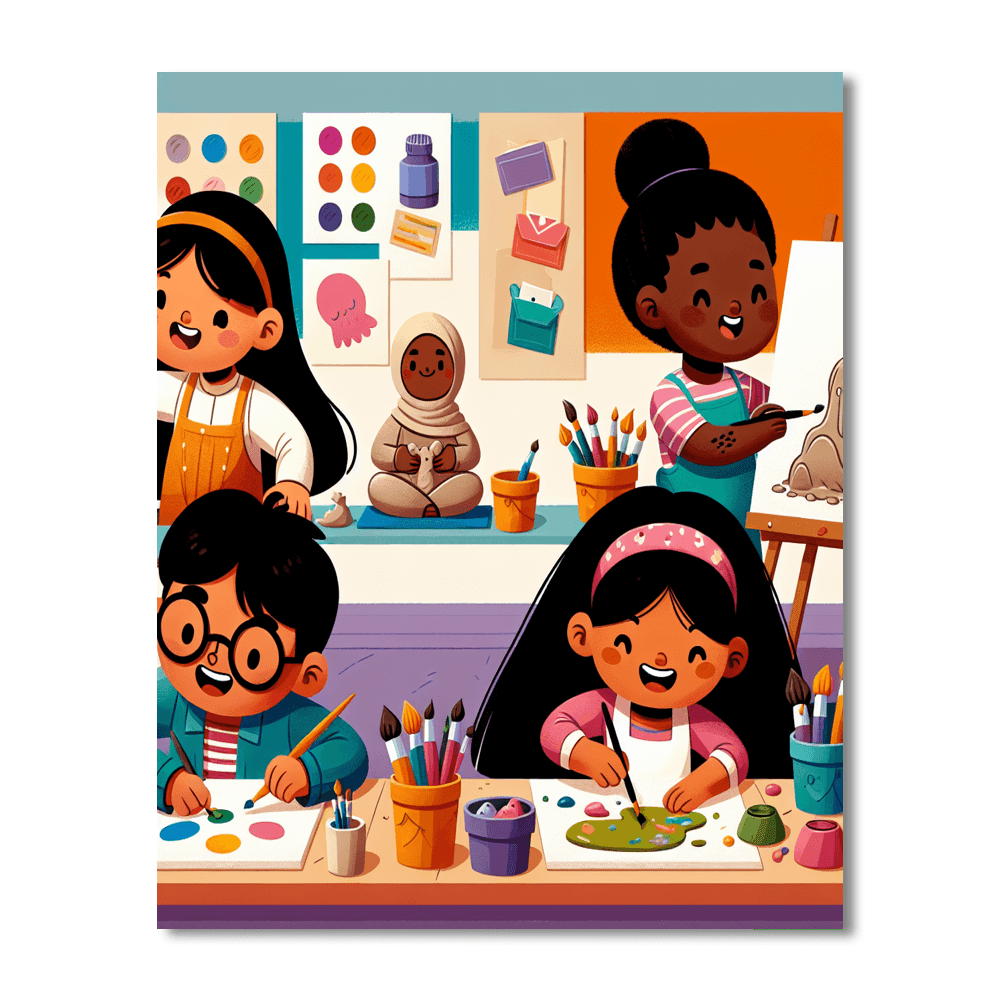 Creative Workshop Painting By Numbers Kit