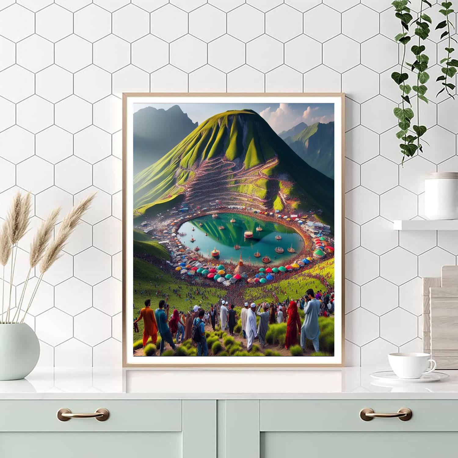 Kirkjufell Mountain Festival - Iceland Paint By Number