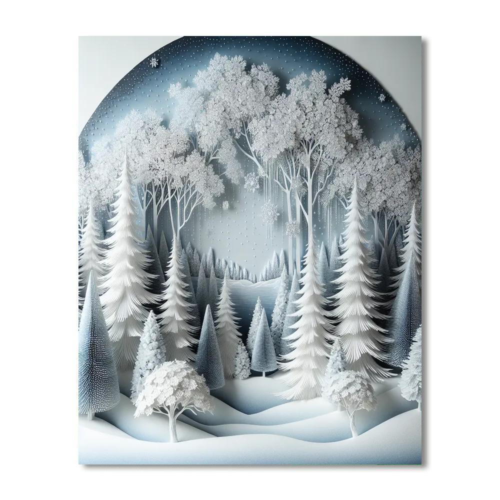 A Winter's Tale Paint By Number