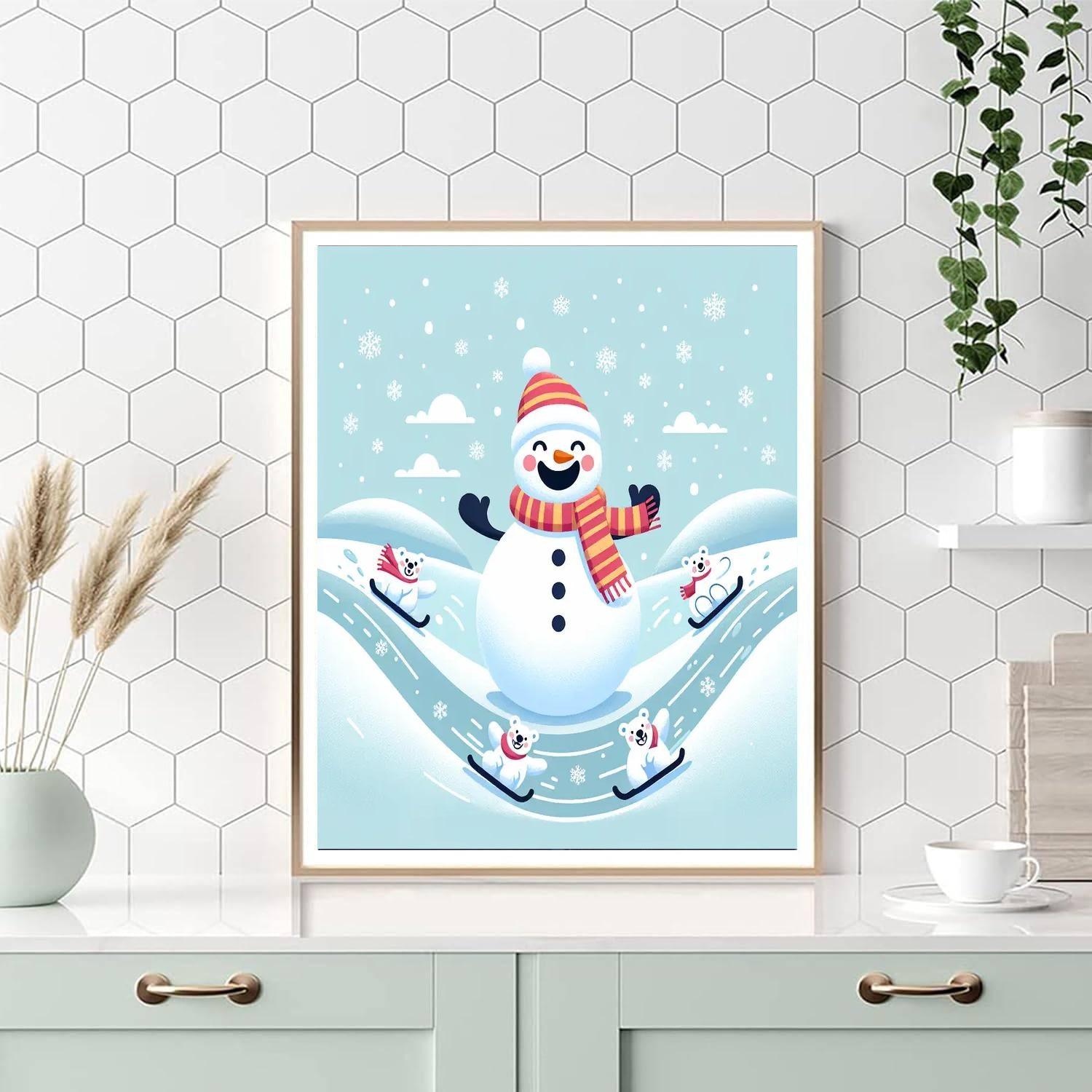Wonderful Winter Tales Painting Number Kit