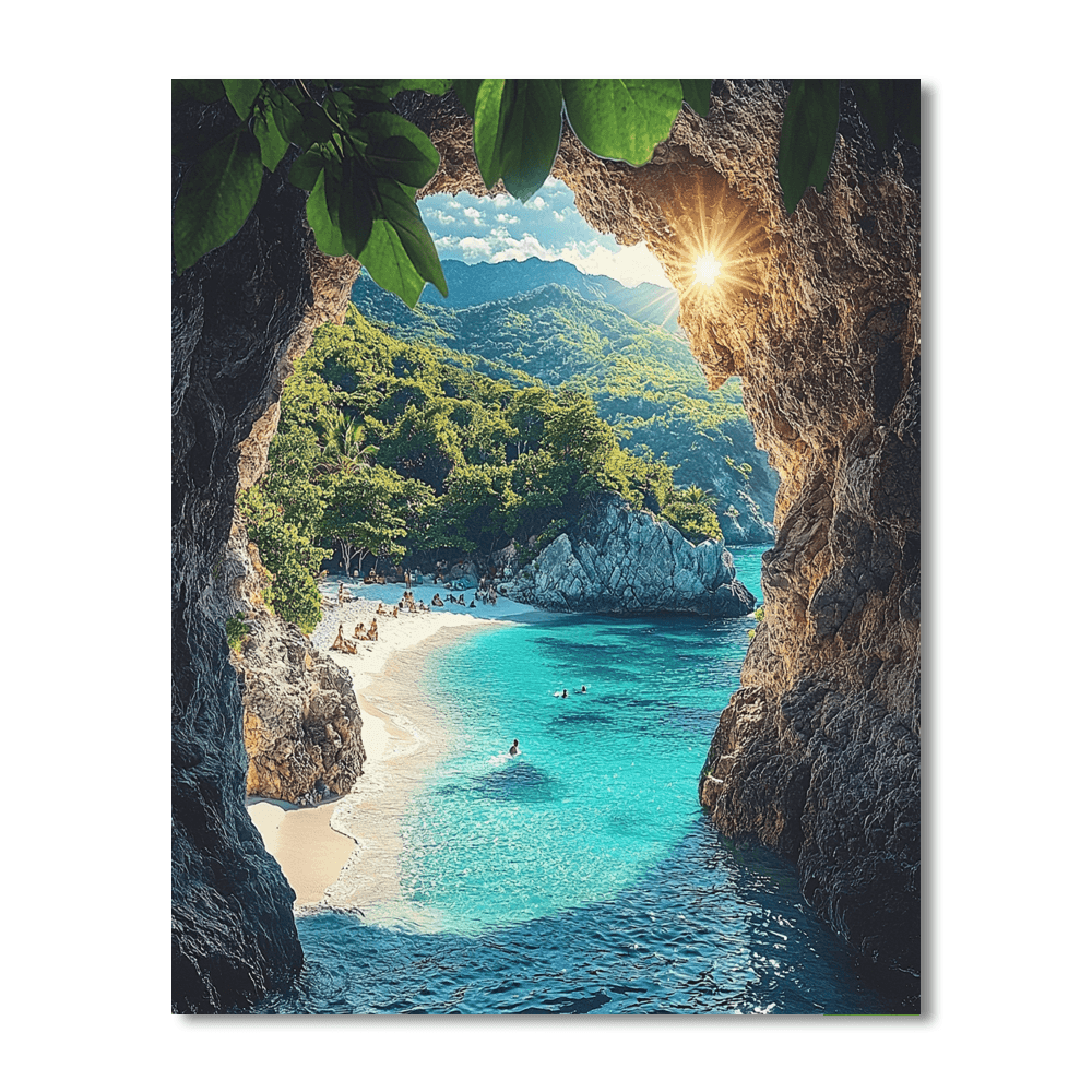 Playa Del Amor Numbered Painting Kits