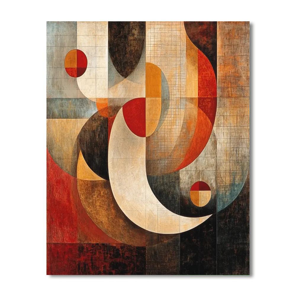 Paul Klee Inspired Melodic Patterns  Paint By Number