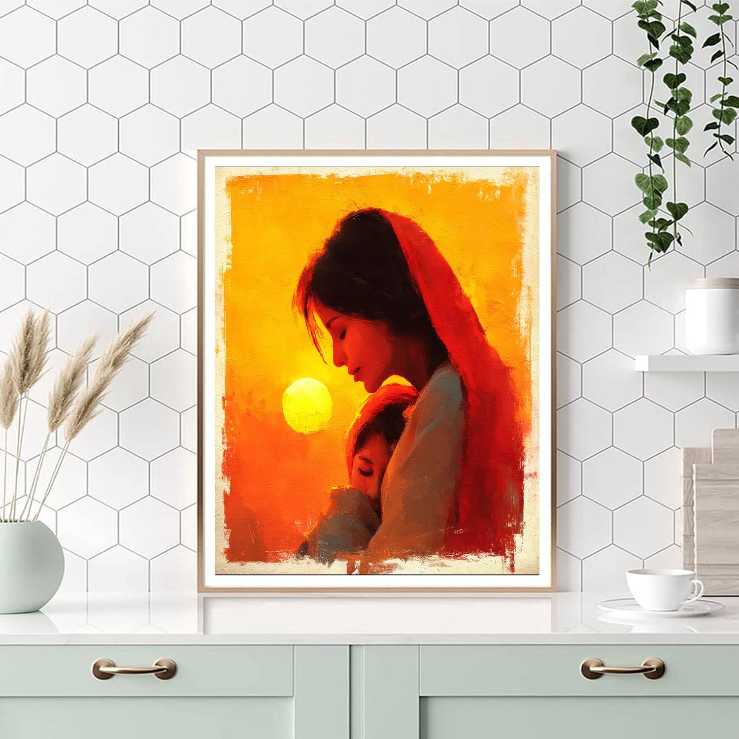 A Mother’s Love Shines Bright Paint By Number