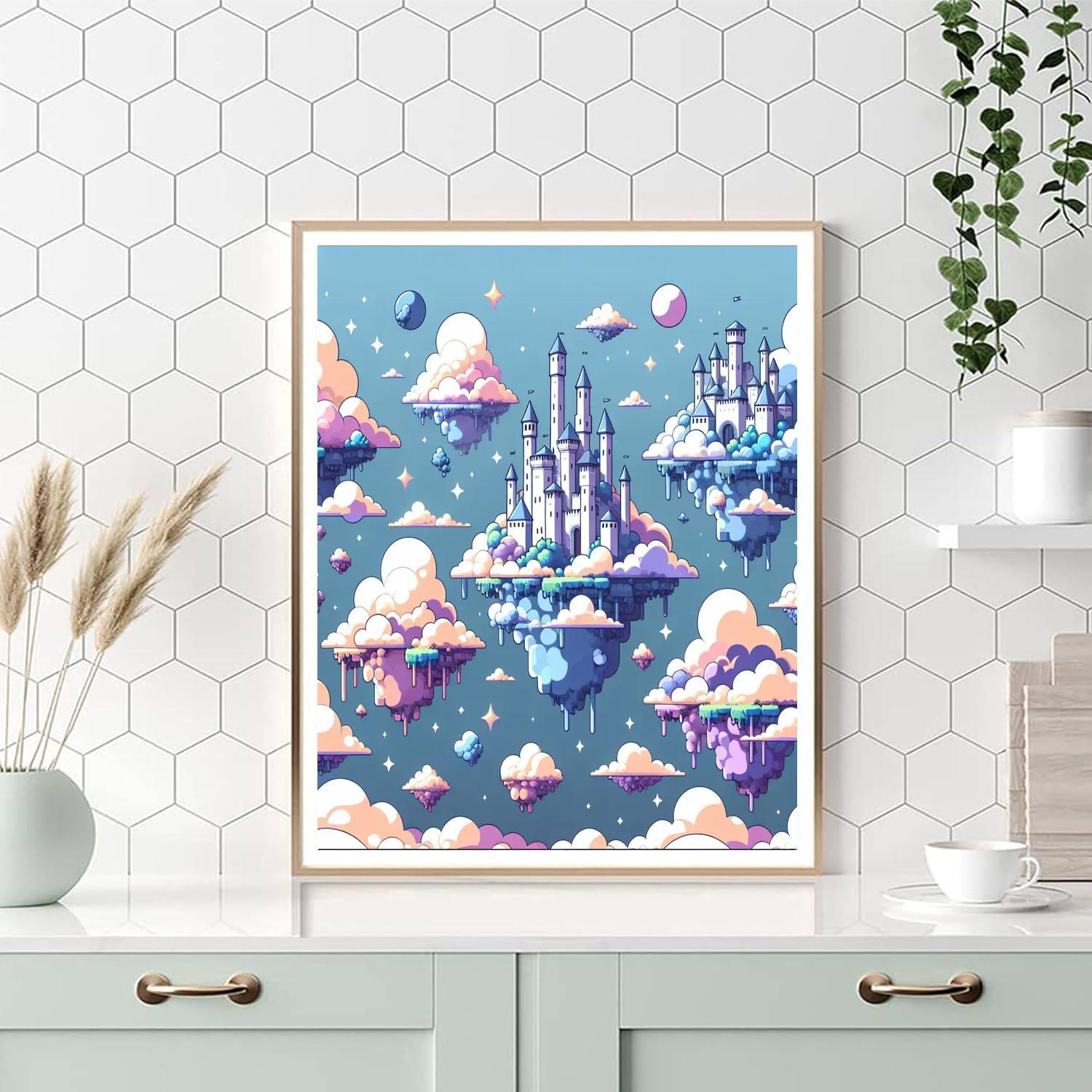 Floating Fantasy Paint By Numbers Art