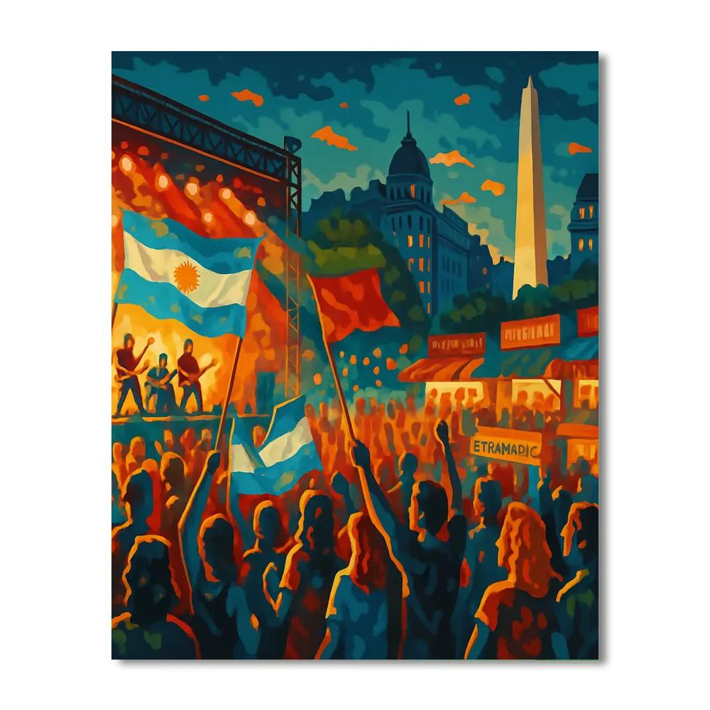 Quilmes Rock Painting By Numbers Kit