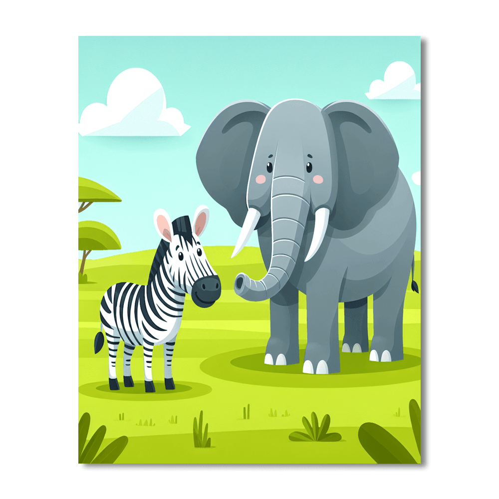 Safari Expedition Discovery DIY Paint By Numbers