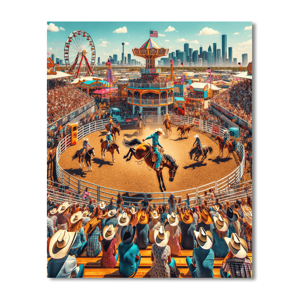 Calgary Stampede - Alberta Numbered Painting Kits