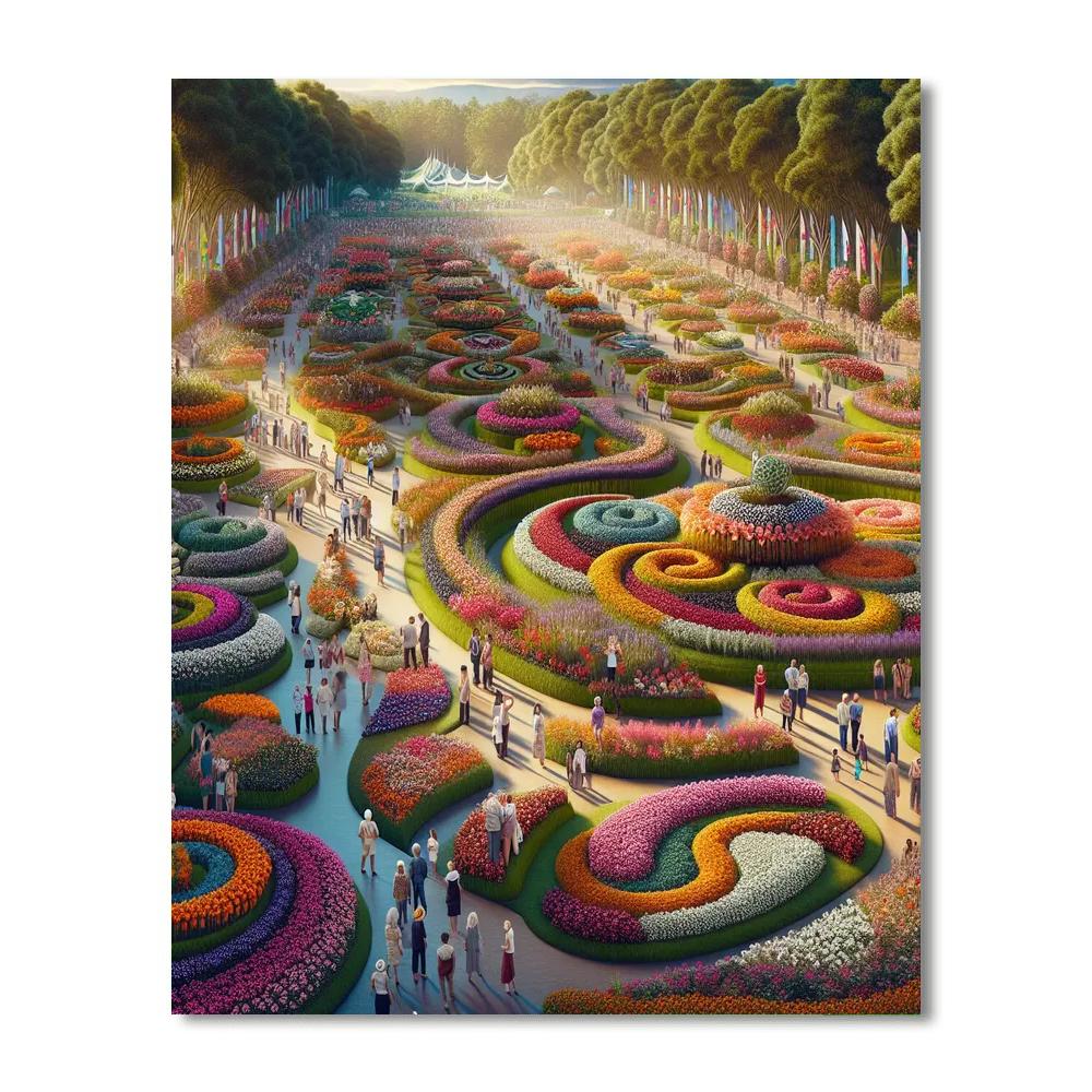 Floriade - Canberra Painting Number Kit