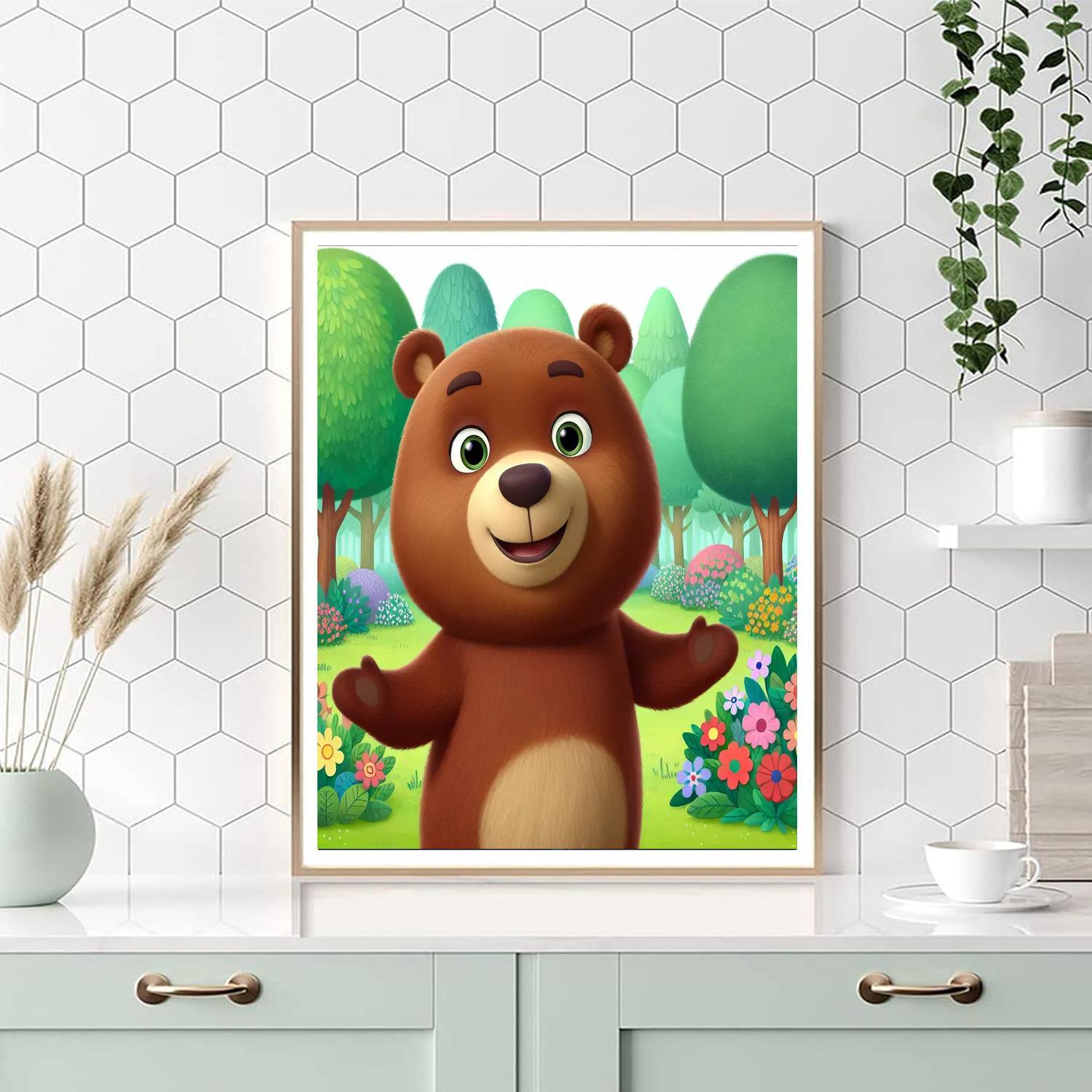 Brave Bears Paint By Color