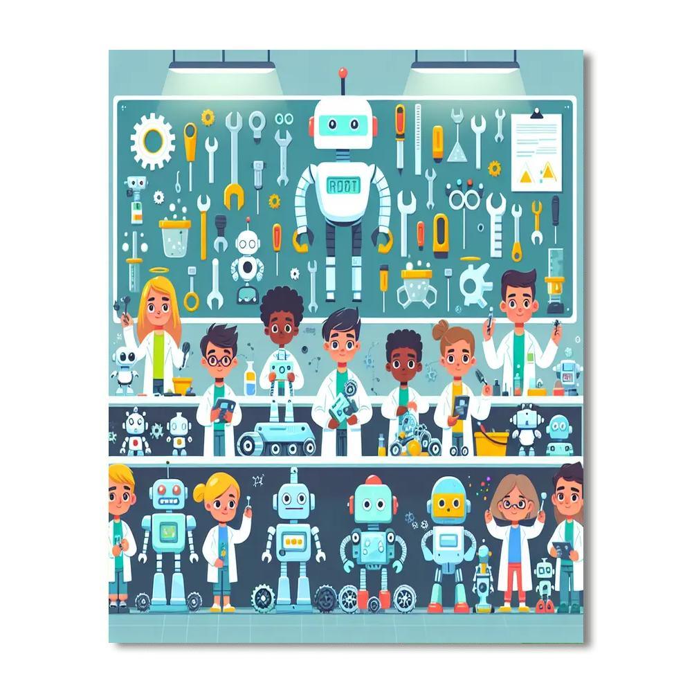 Robotics Inventor's Lab Paint By Color