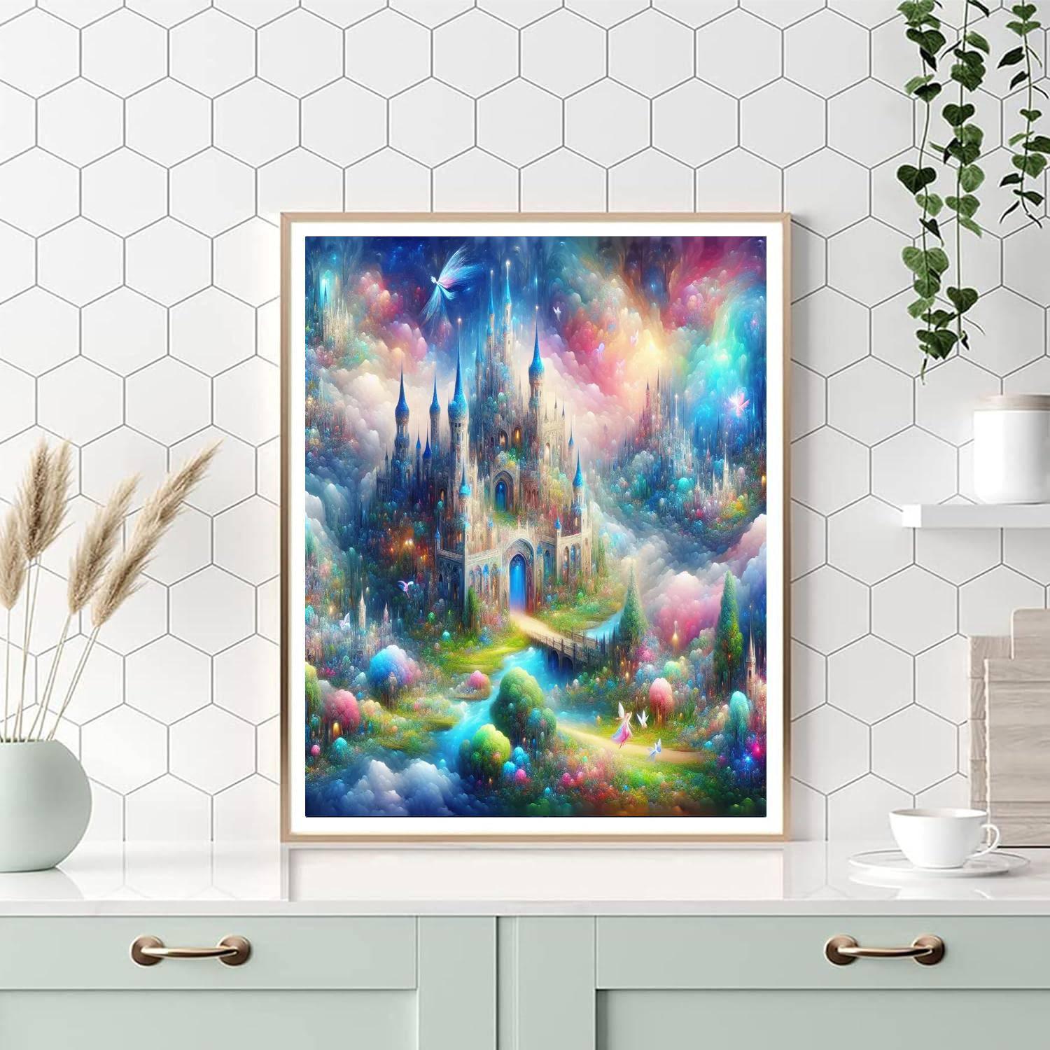 Royal Fantasy Kingdom Paint By Numbers Art