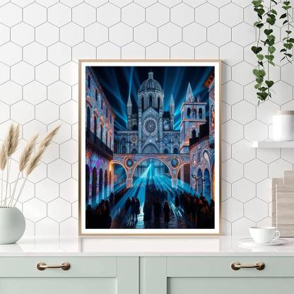 Durham Lumiere - United Kingdom Paint By Number