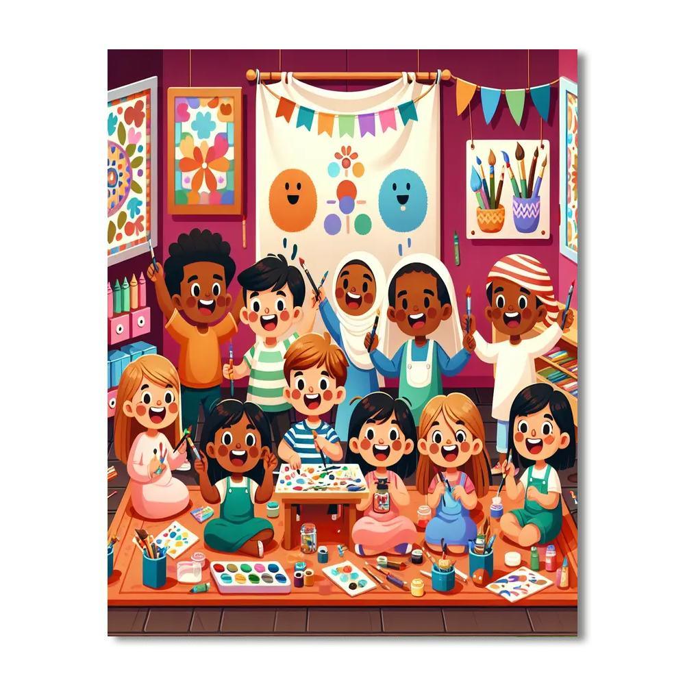 Creative Crafts Corner Paint By Number