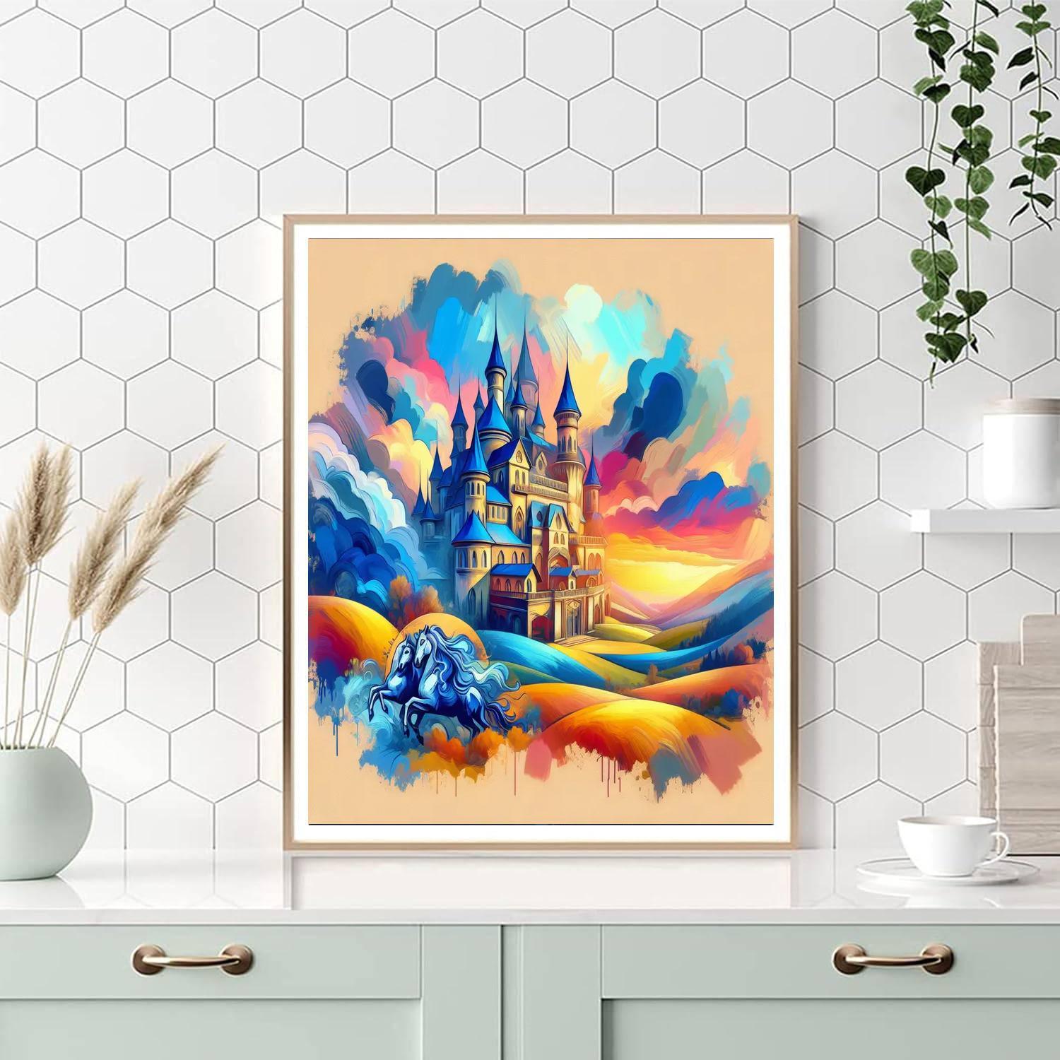 Royal Kingdoms And Castles Paint By Color