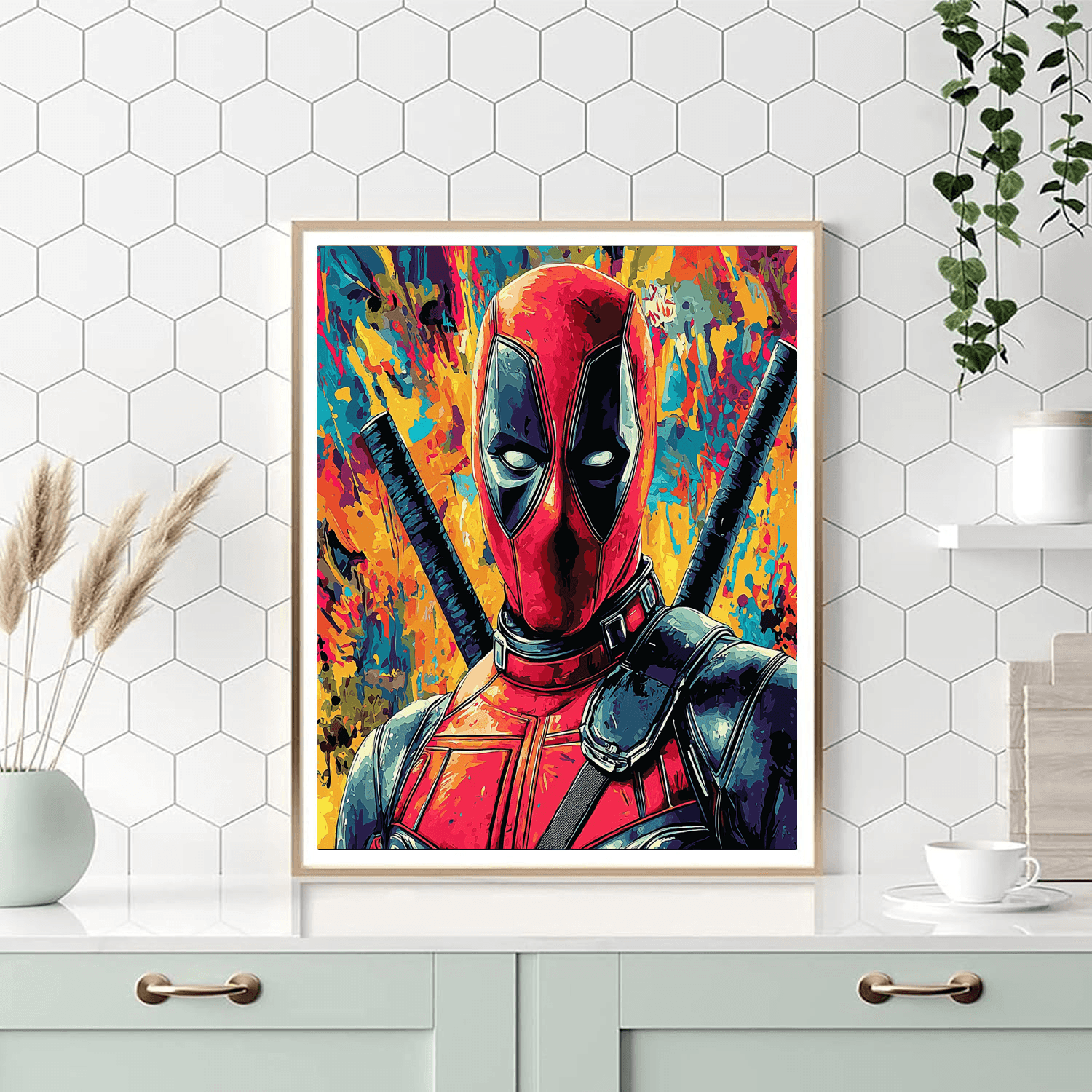 Ryan Reynolds: The Witty Charm Of Deadpool Paint By Color