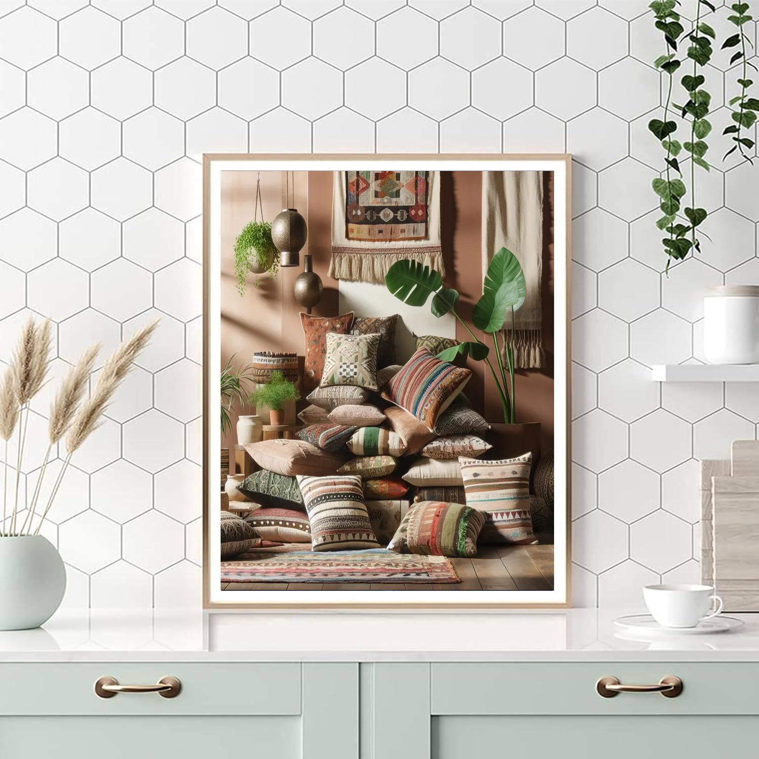 Boho Chic Paradise Paint By Color