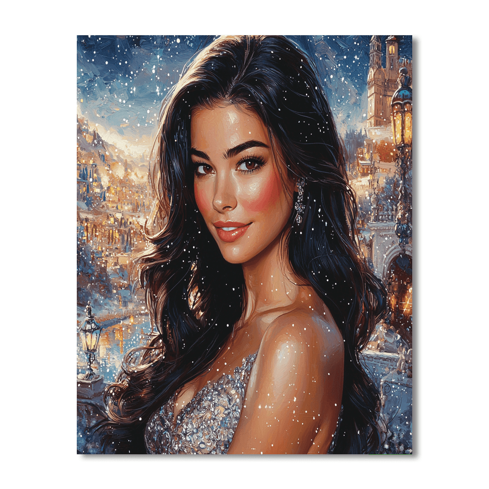 Anne Hathaway: The Magic Of A Modern Princess Paint By Number