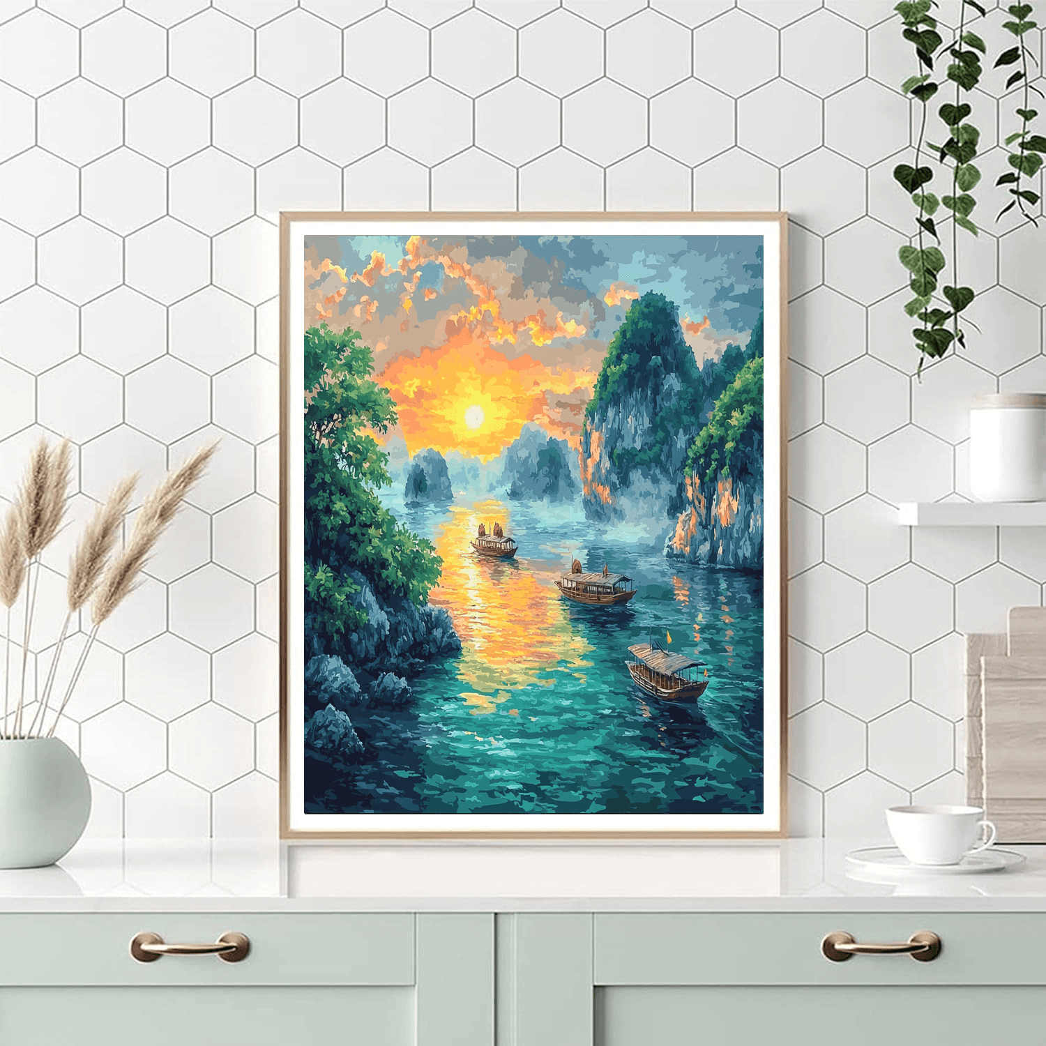 Halong Bay Paint By Numbers