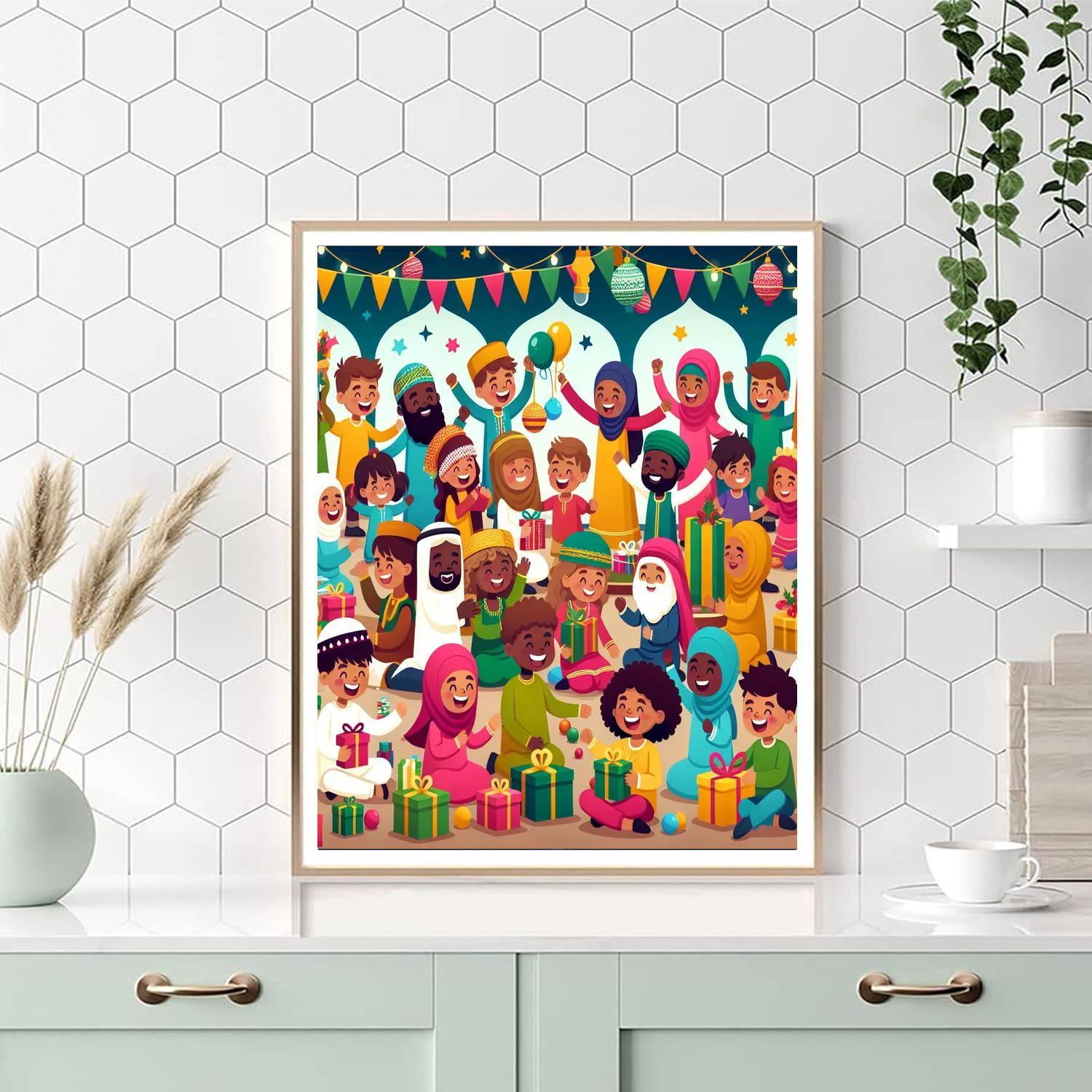 Happy Holiday Celebrations Paint By Numbers Kits