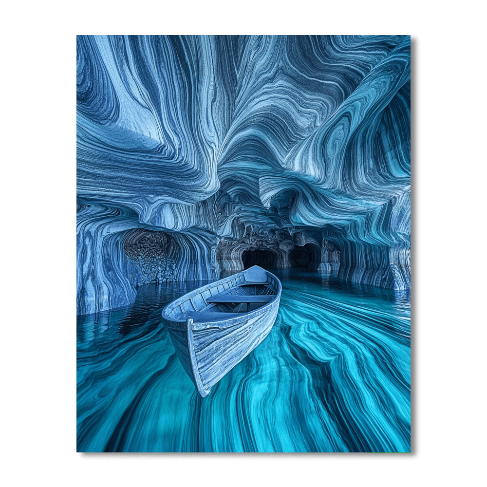 Marble Caves - Chile Chico DIY Paint By Numbers