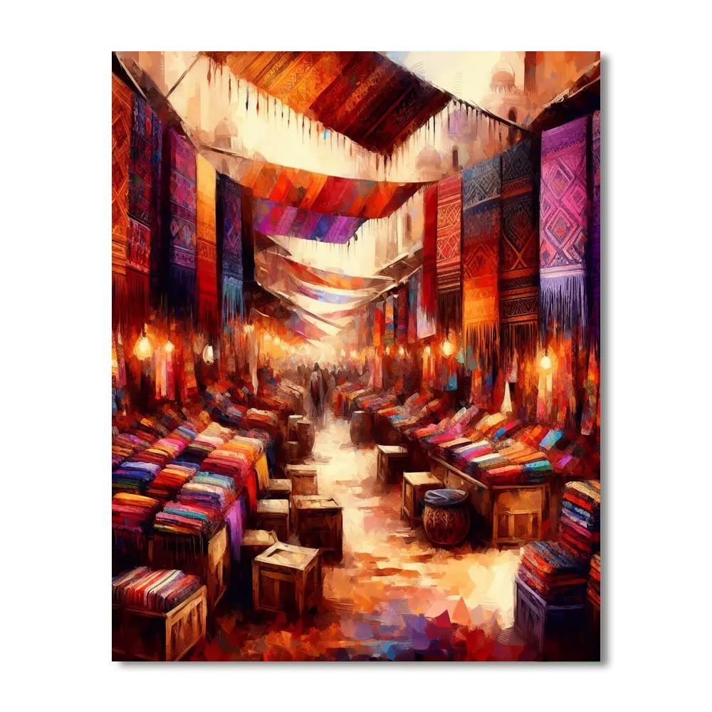 Bohemian Market Delight Paint By Color