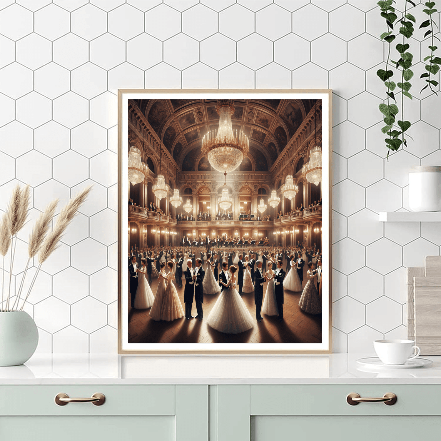 Vienna Opera Ball - Austria Painting Number Kit