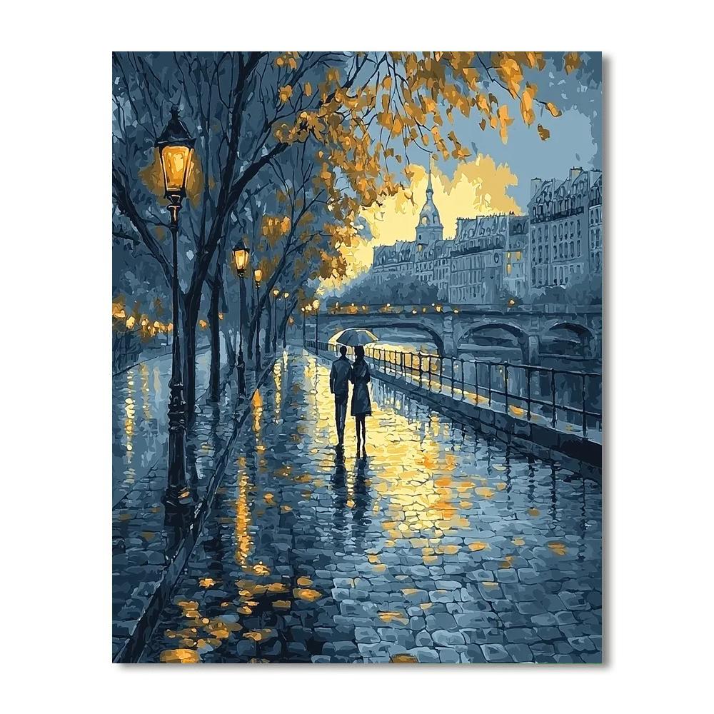 Édouard Manet Inspired A Stroll In Paris  Number Painting