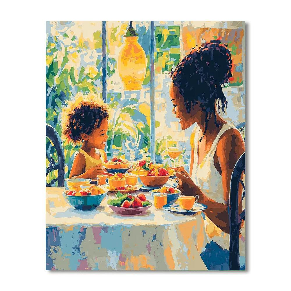 Morning Moments DIY Paint By Numbers