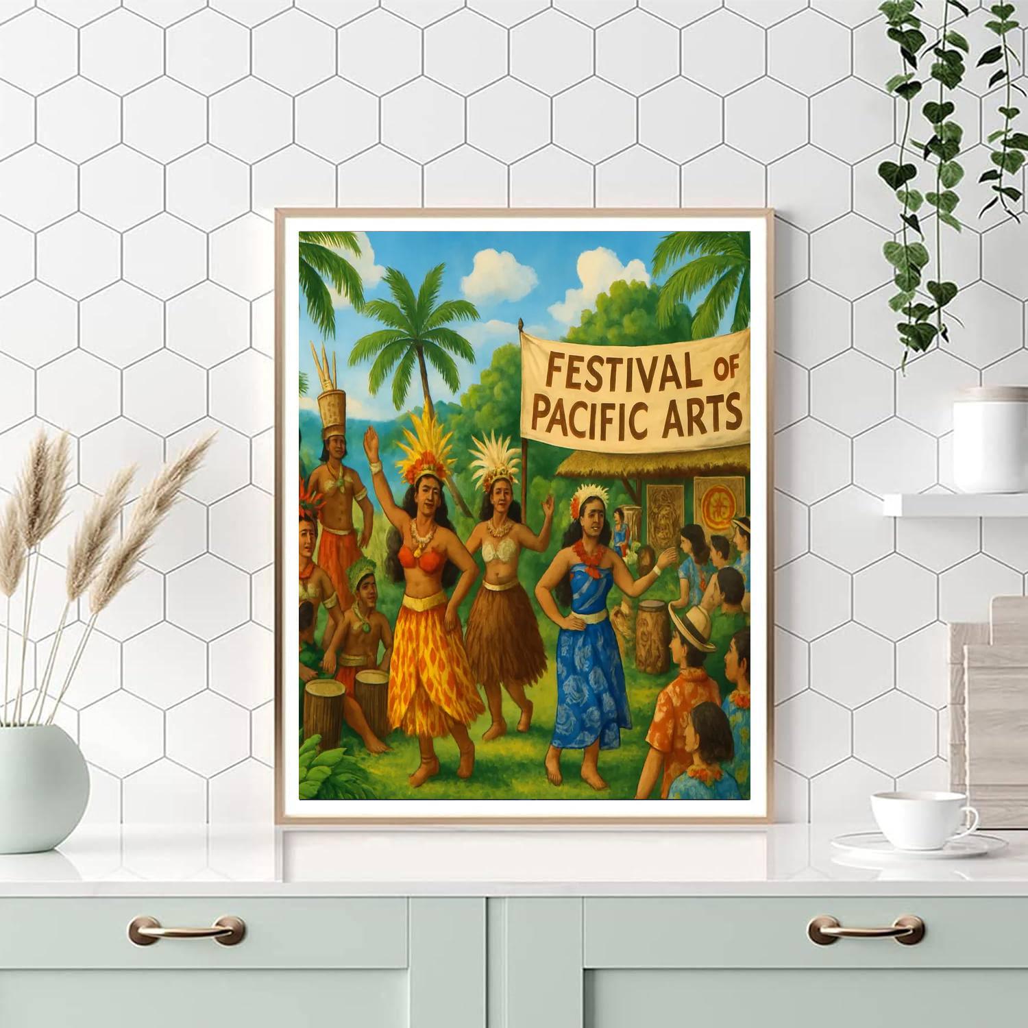 Festival Of Pacific Arts - Varies Numbered Painting Kits
