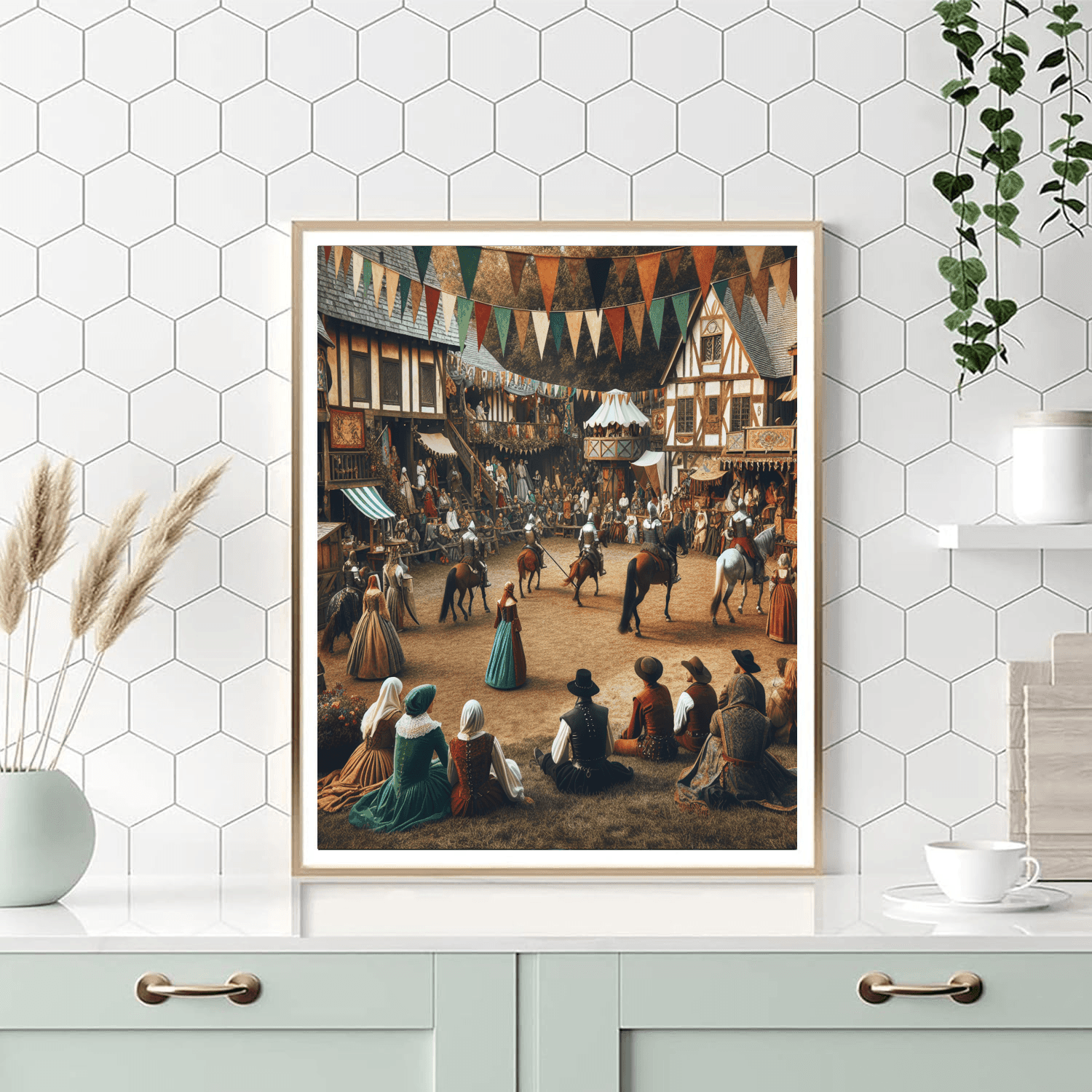 Scarborough Renaissance Festival - Texas, Usa Paint By Numbers