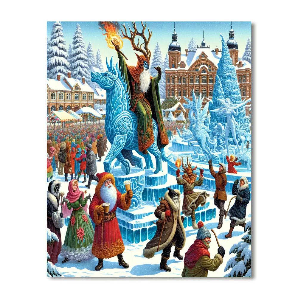 St. Paul Winter Carnival - Usa Numbered Painting Kits
