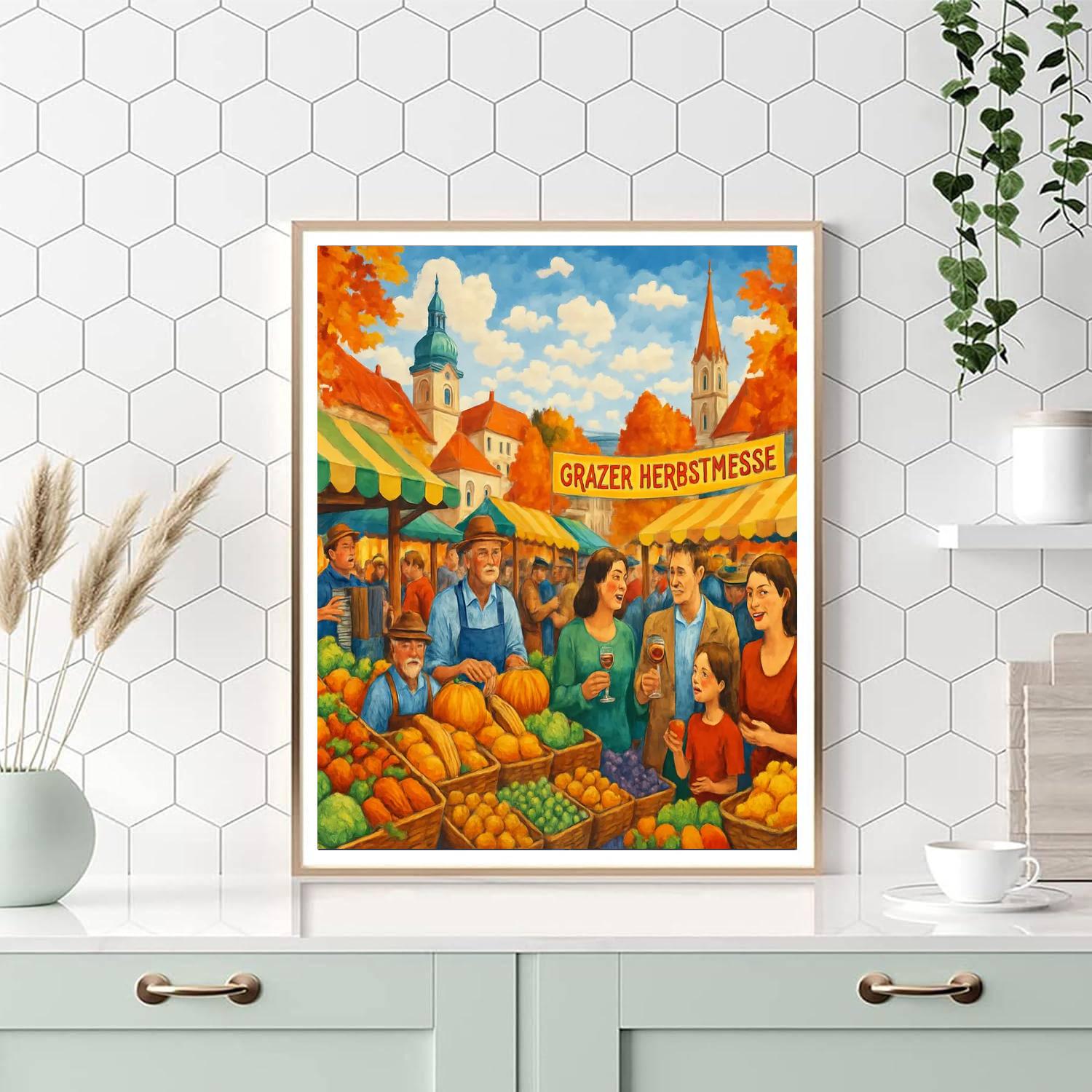 Graz Harvest Festival DIY Paint By Numbers