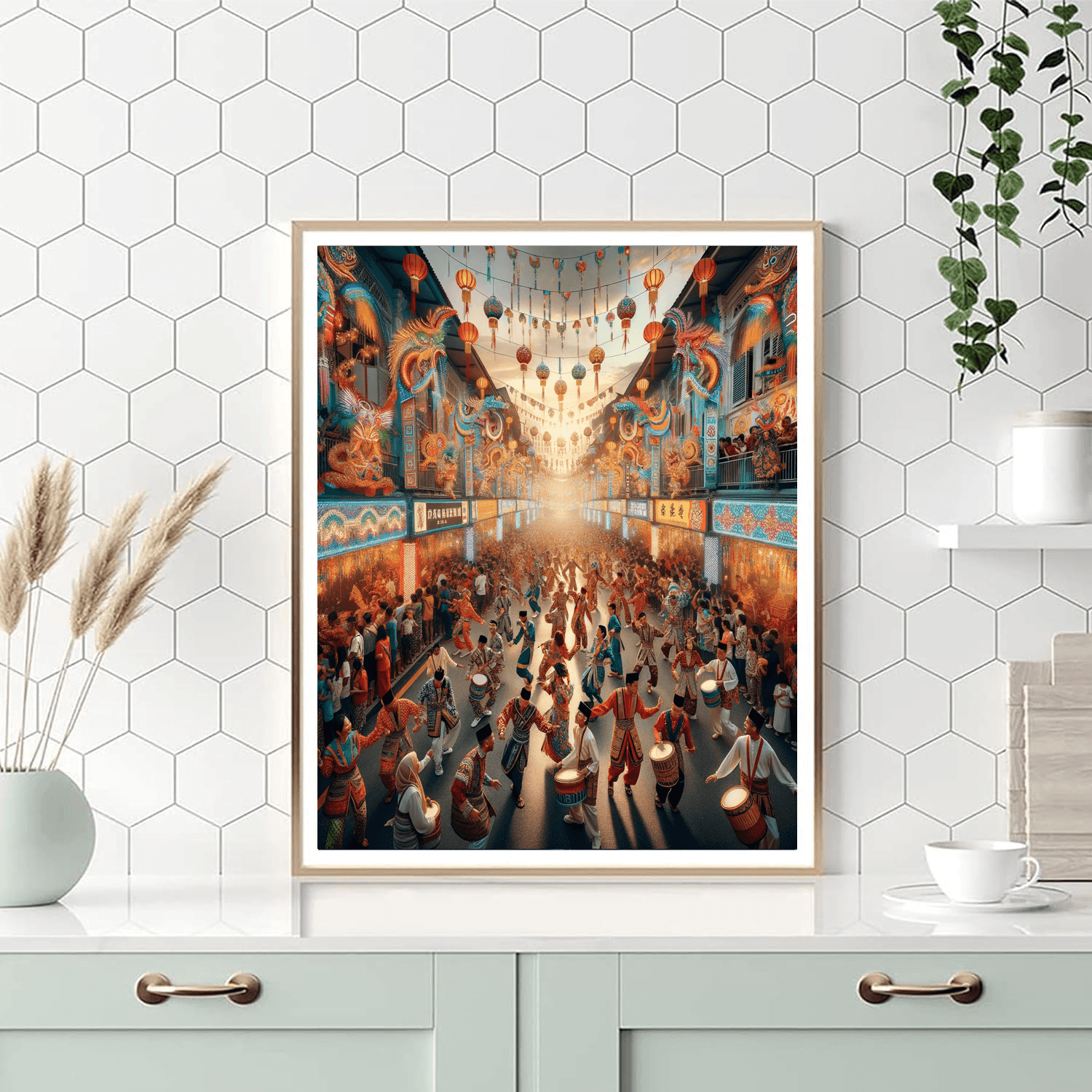 Karnival Malaysia Number Painting