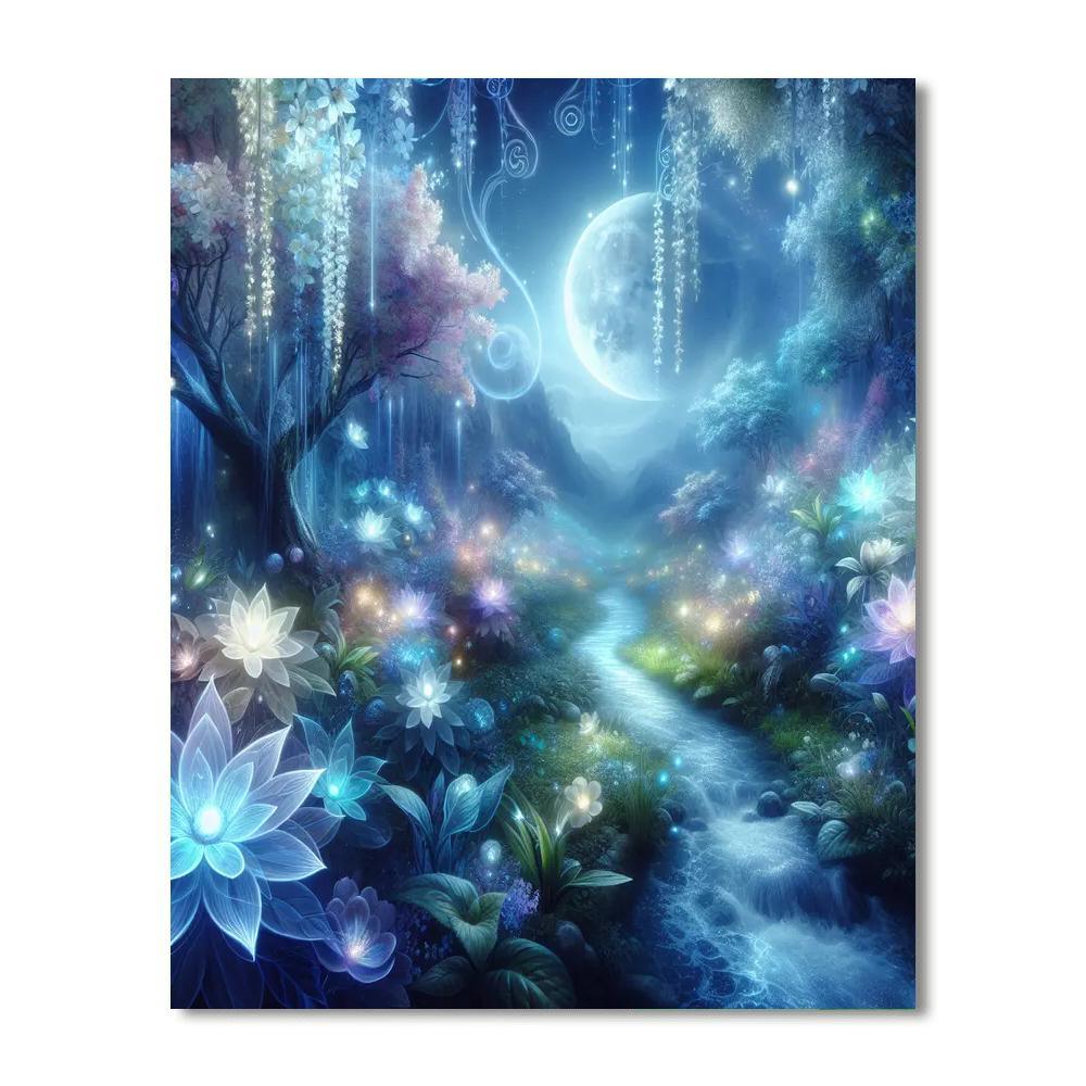 Ethereal Garden Glow Painting By Numbers Kit