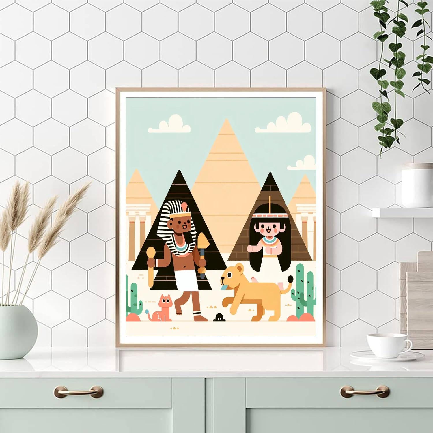 Ancient Egypt Adventures Paint By Color