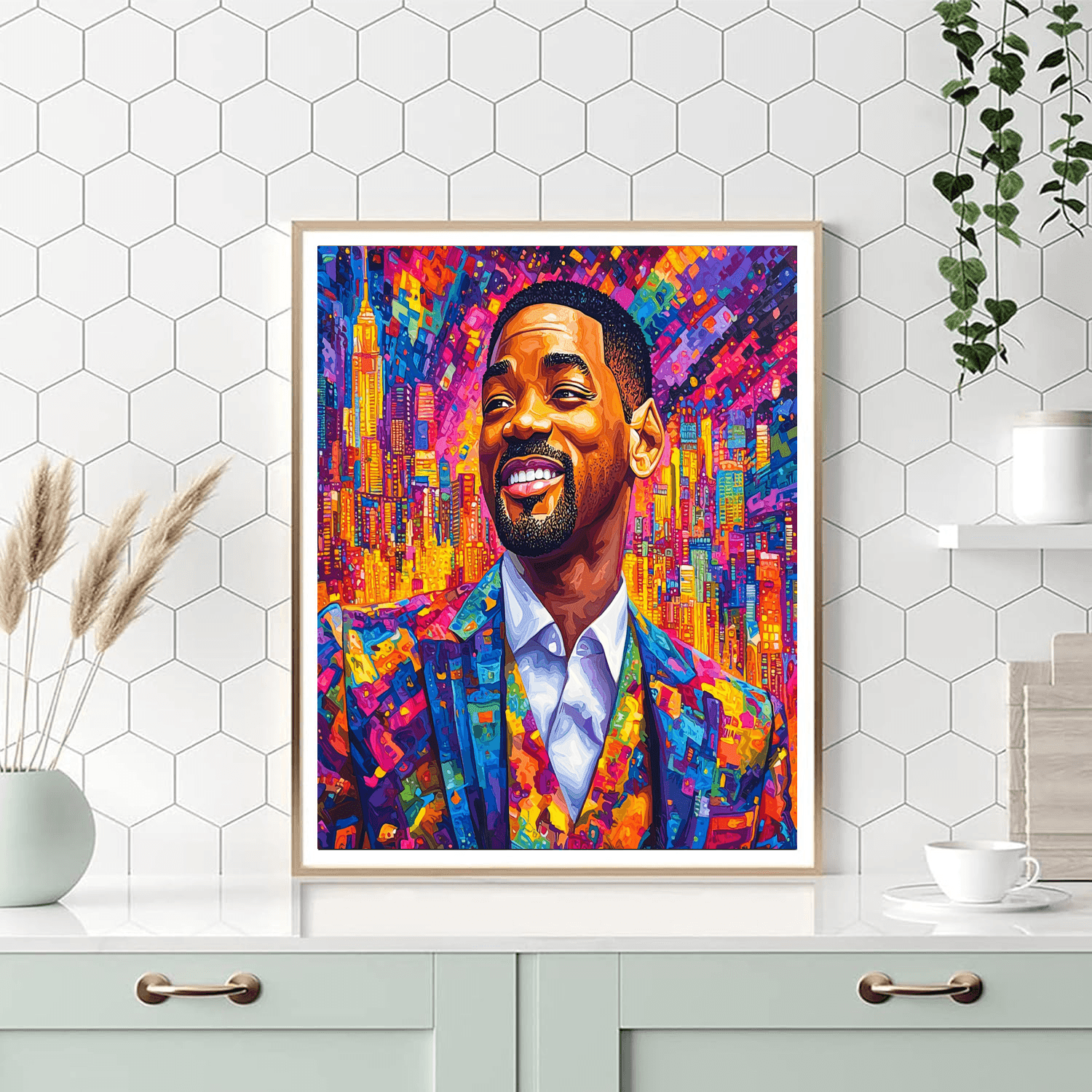 Will Smith: The Charismatic Pursuer Of Happiness Paint By Numbers