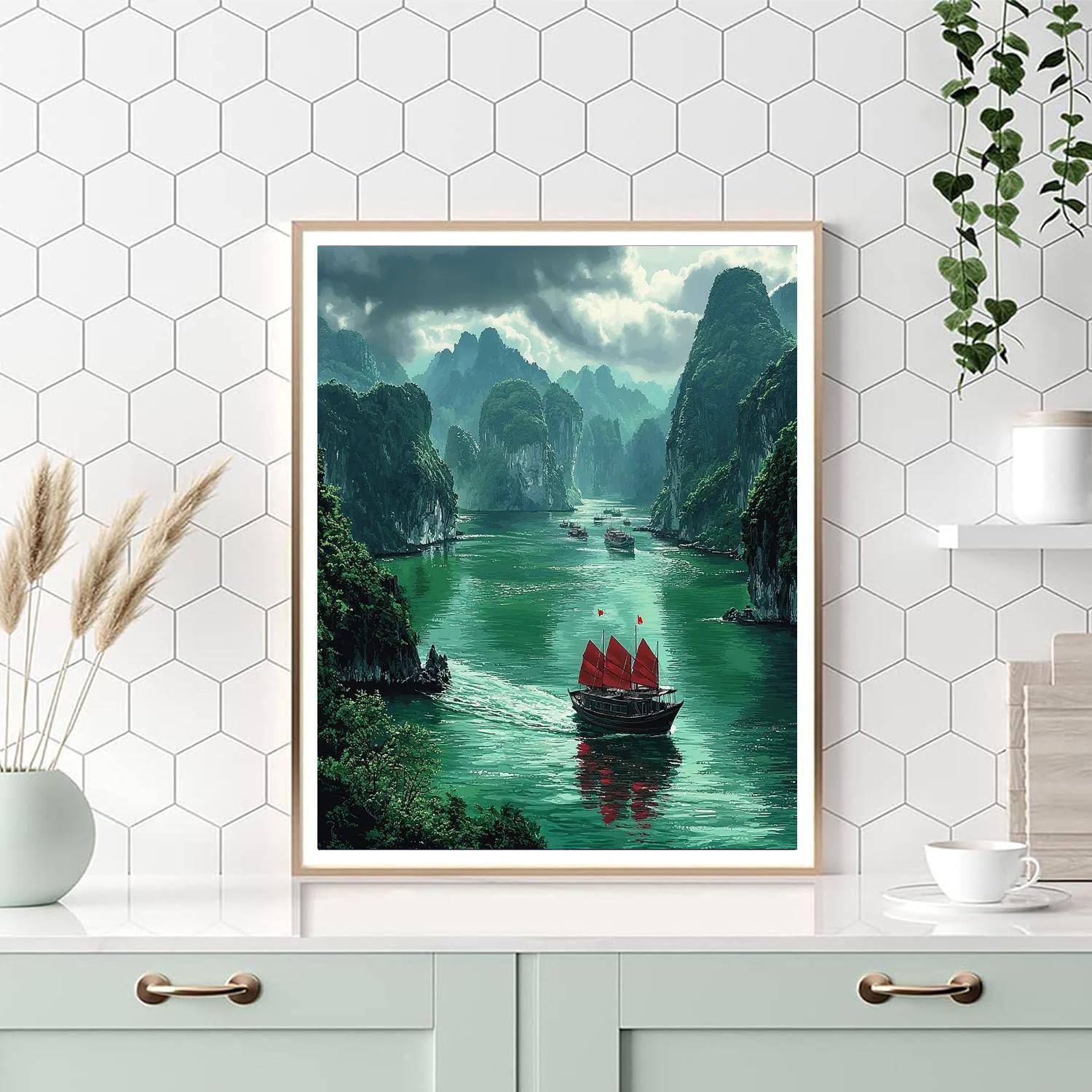 Ha Long Bay - Vietnam Paint By Number
